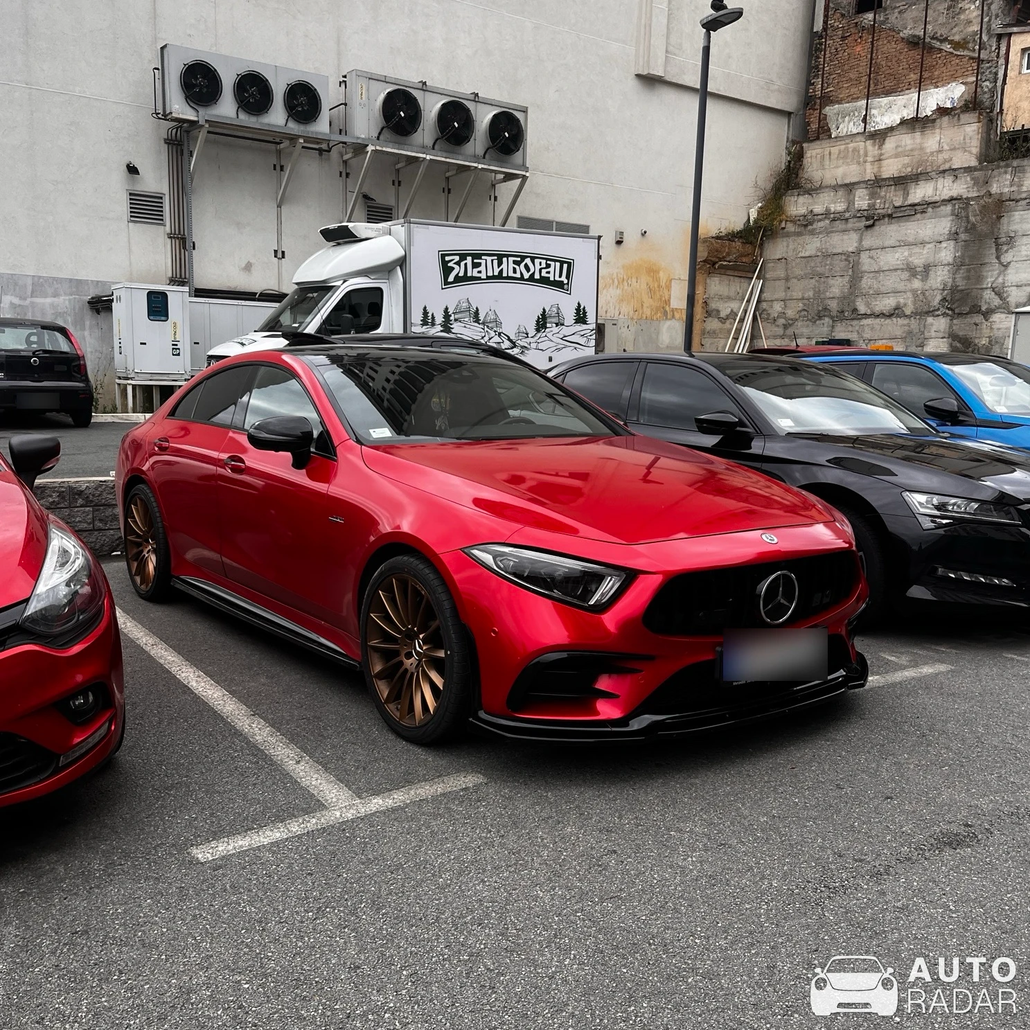 Mercedes-Benz CLS 55 AMG spotted in Belgrade