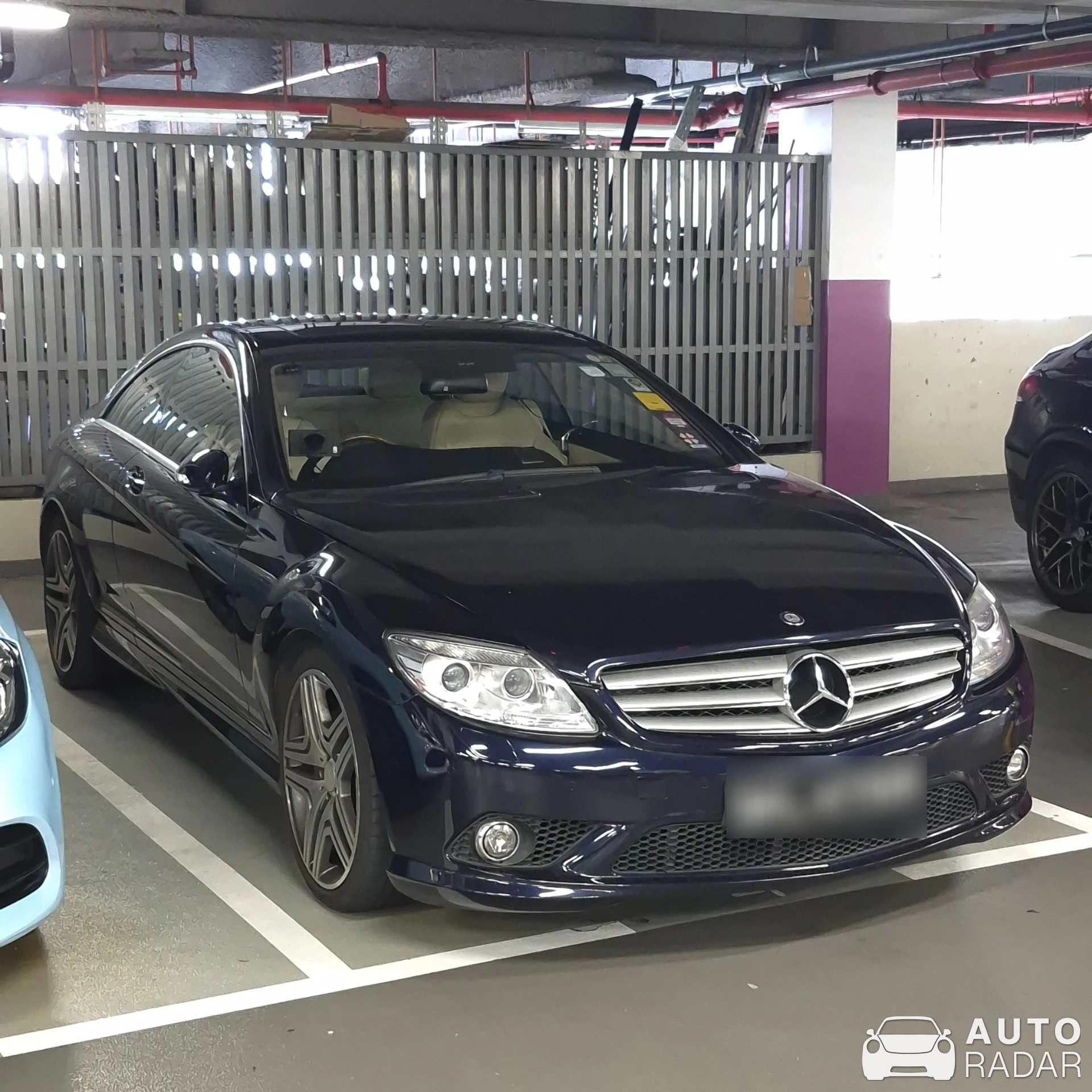 Mercedes-Benz CL spotted in Singapore