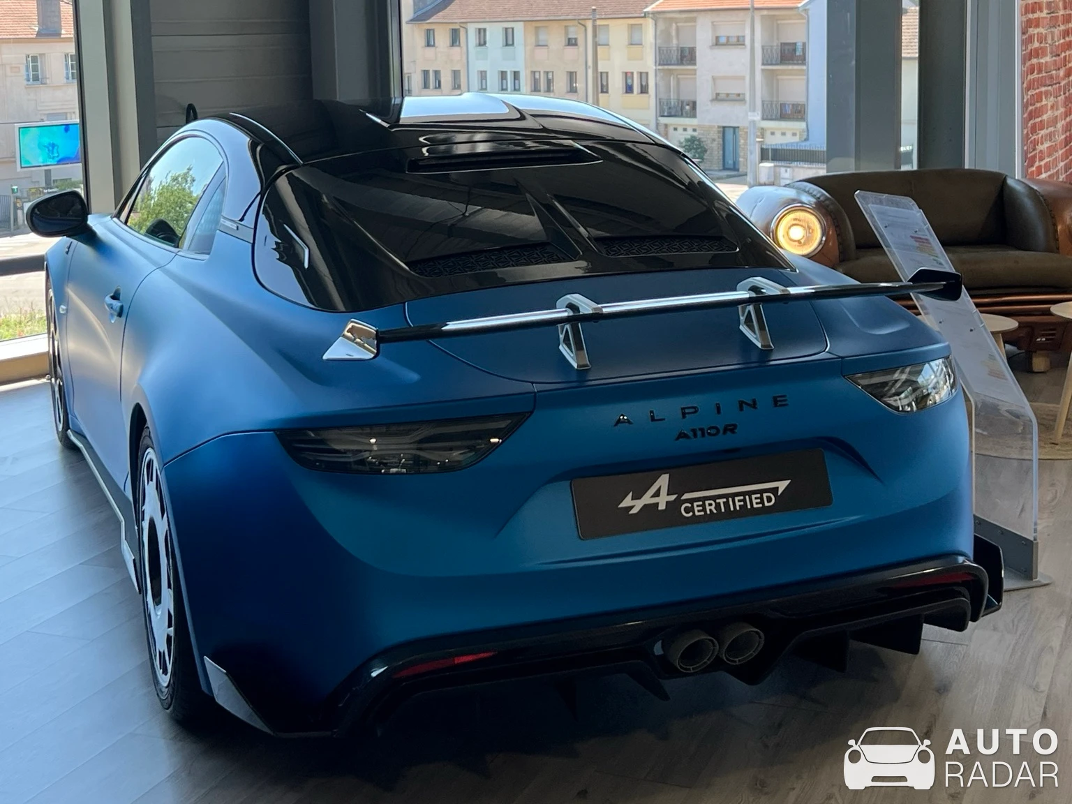 Alpine A110 R spotted in Laxou