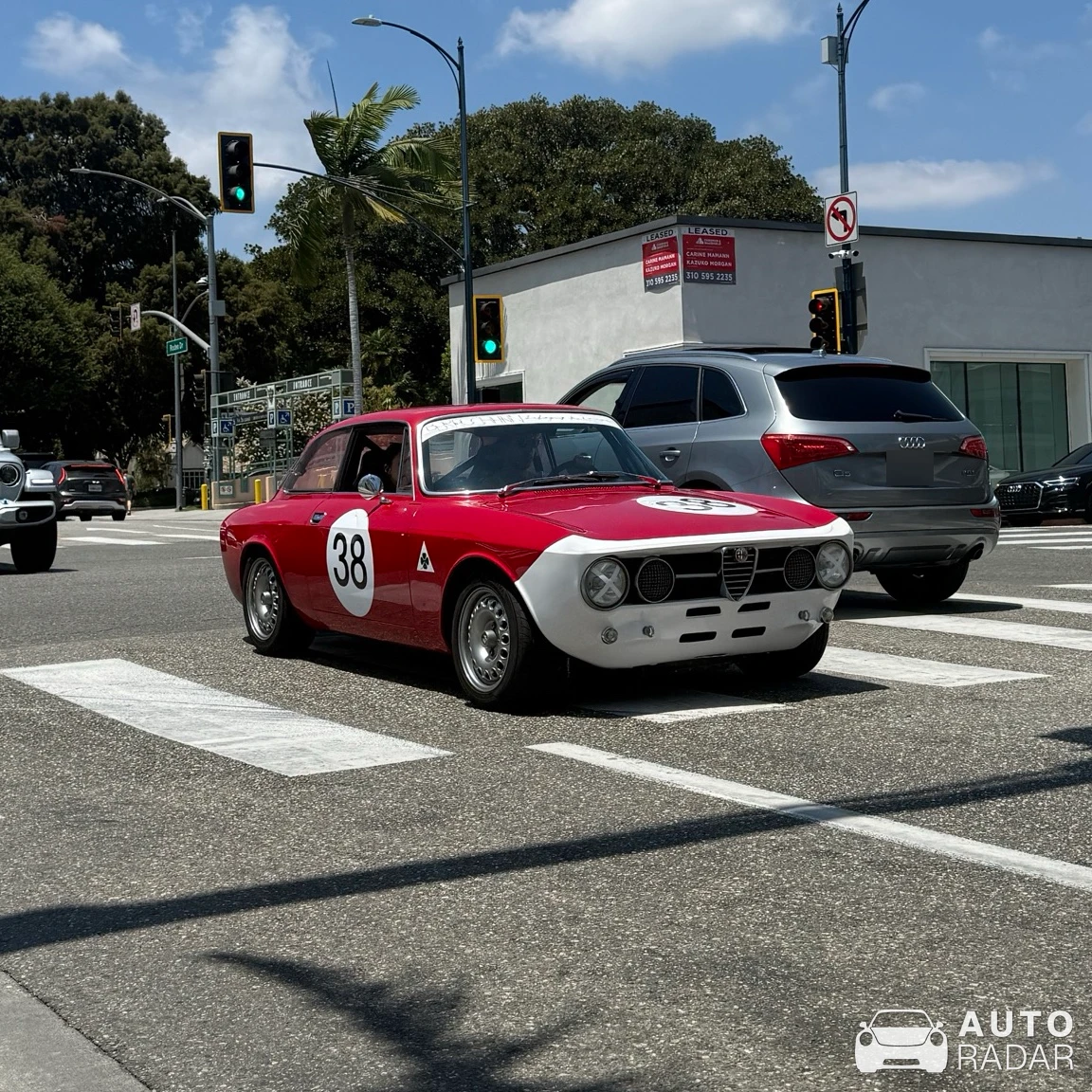 Alfa Romeo Giulia Sprint GTA spotted in Beverly Hills