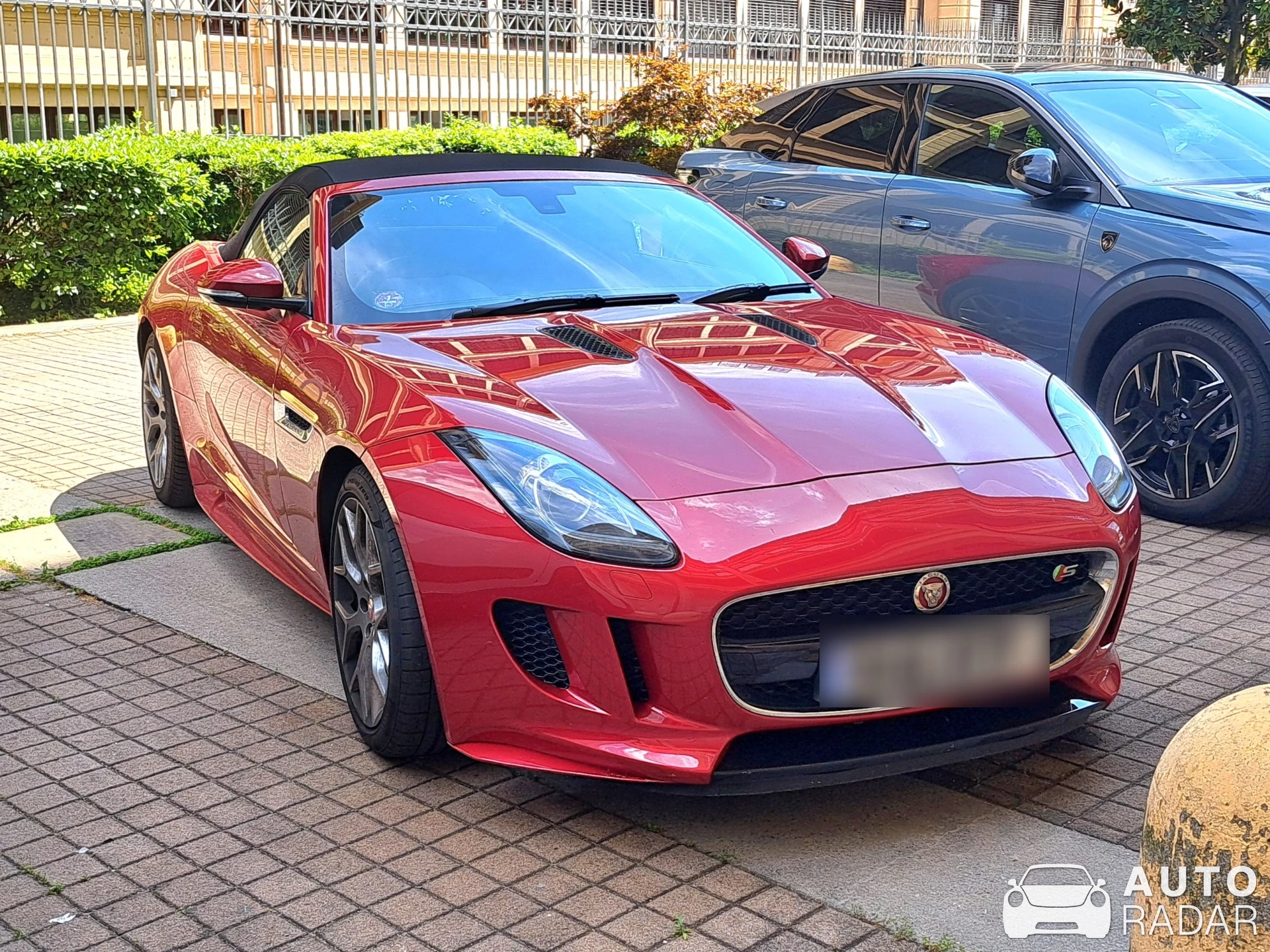 Jaguar F-Type S Convertible spotted in Torino