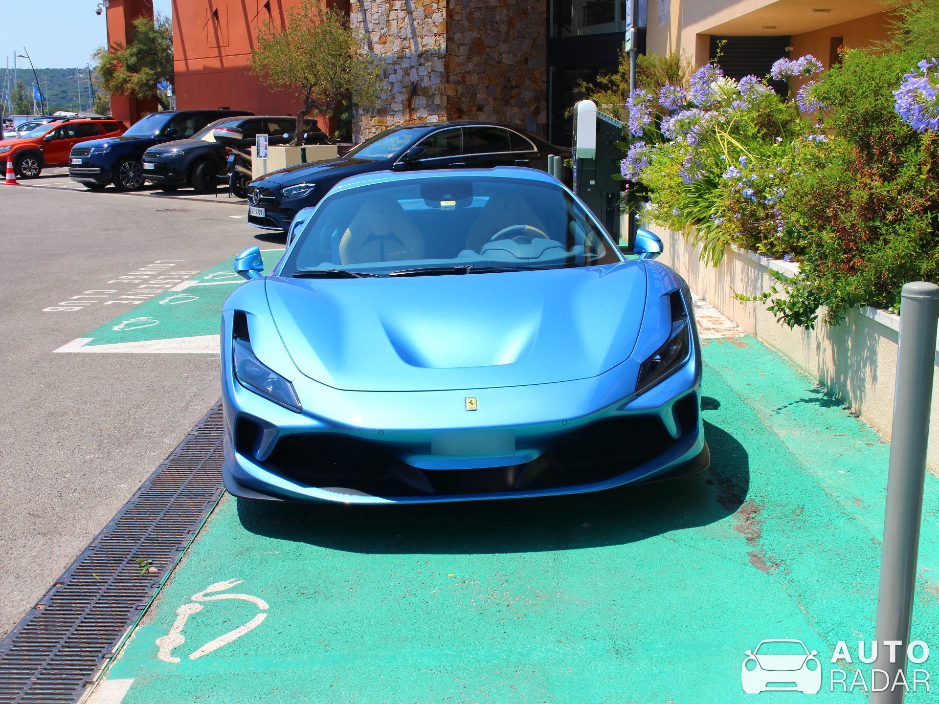 Ferrari F8 Tributo Novitec Rosso spotted in Saint-Tropez