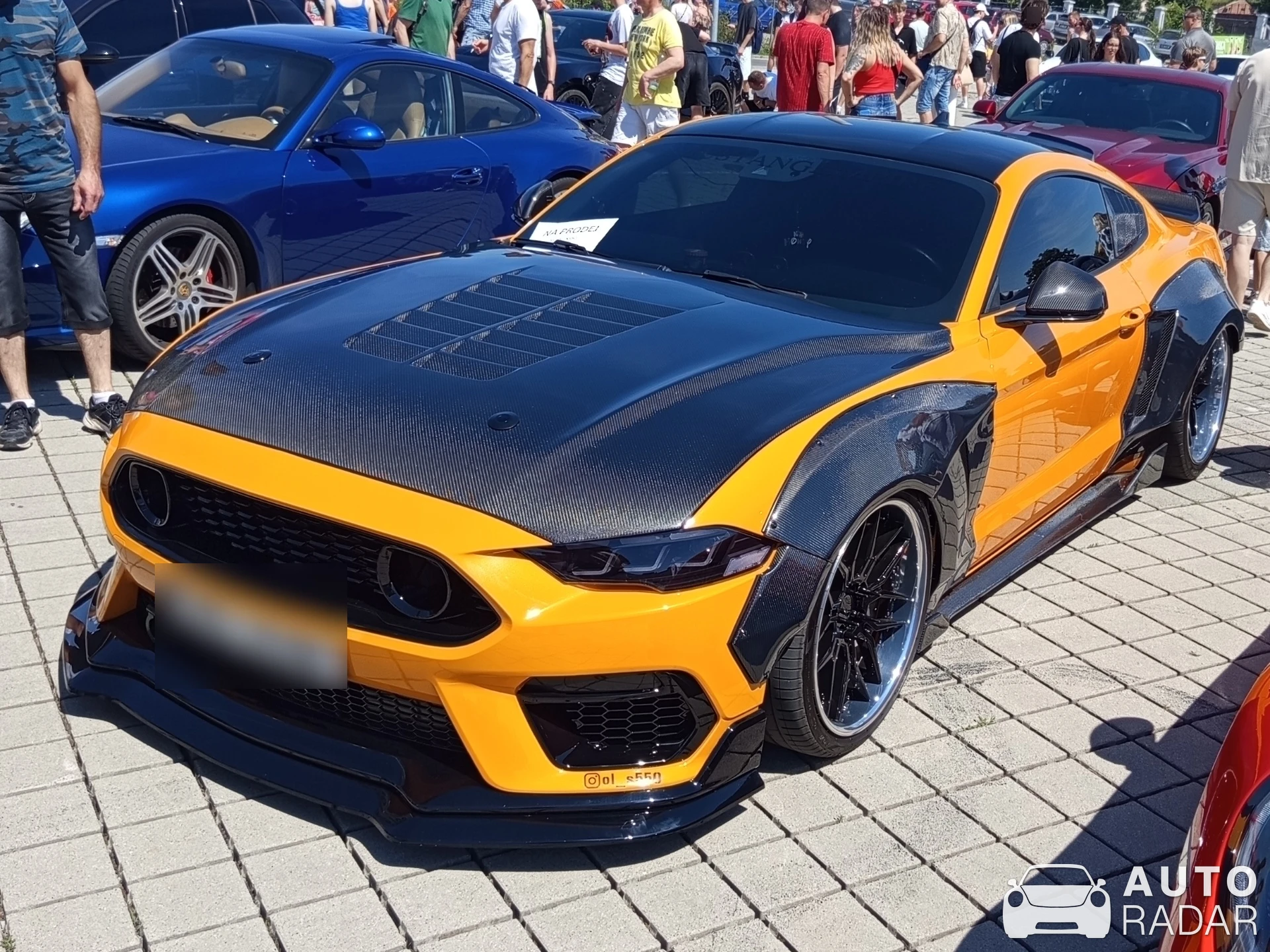 Ford Mustang GT 2015 Alphamale Performance Widebody spotted in Olomouc