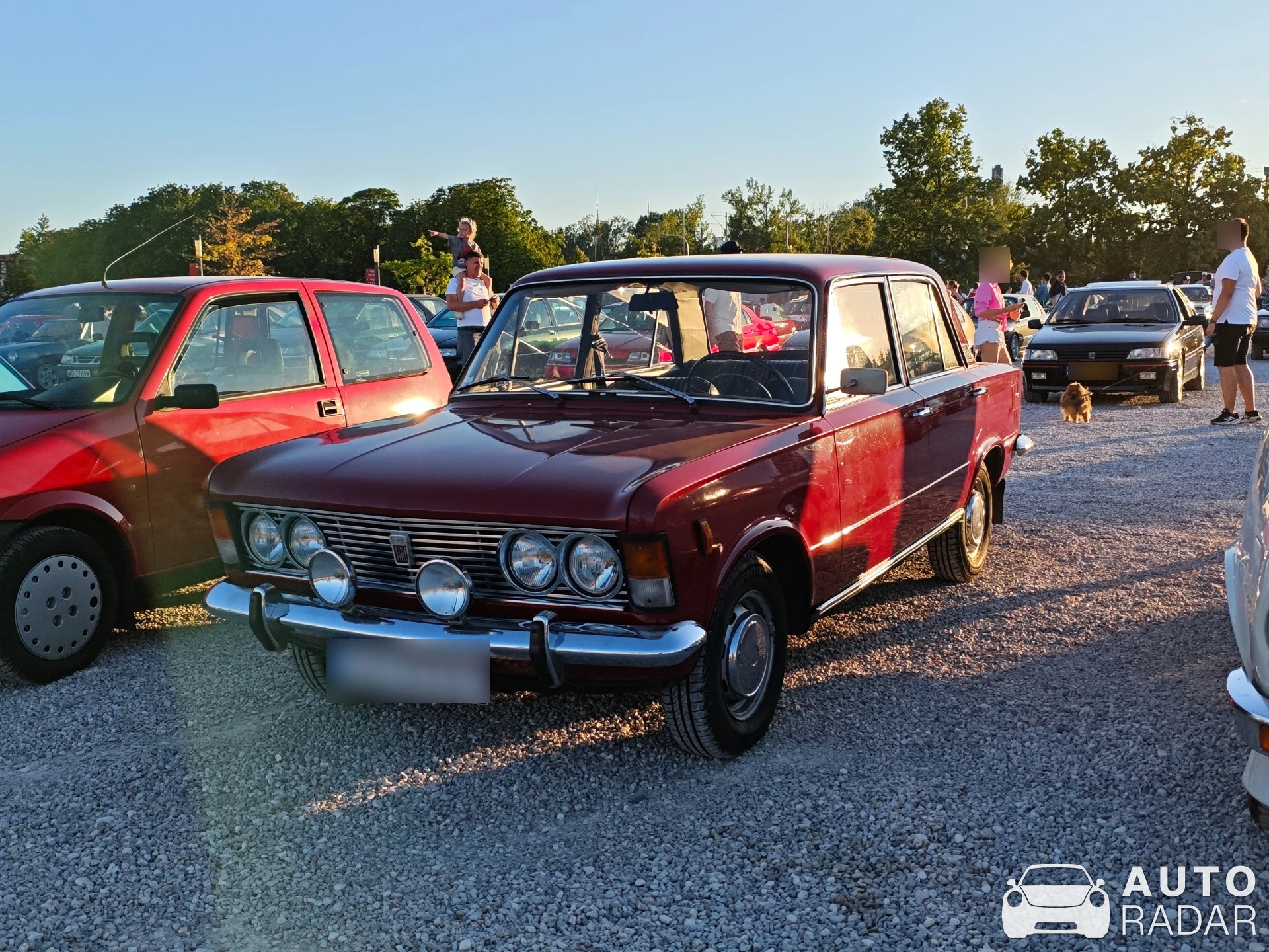 Polski Fiat 125p spotted in Warszawa