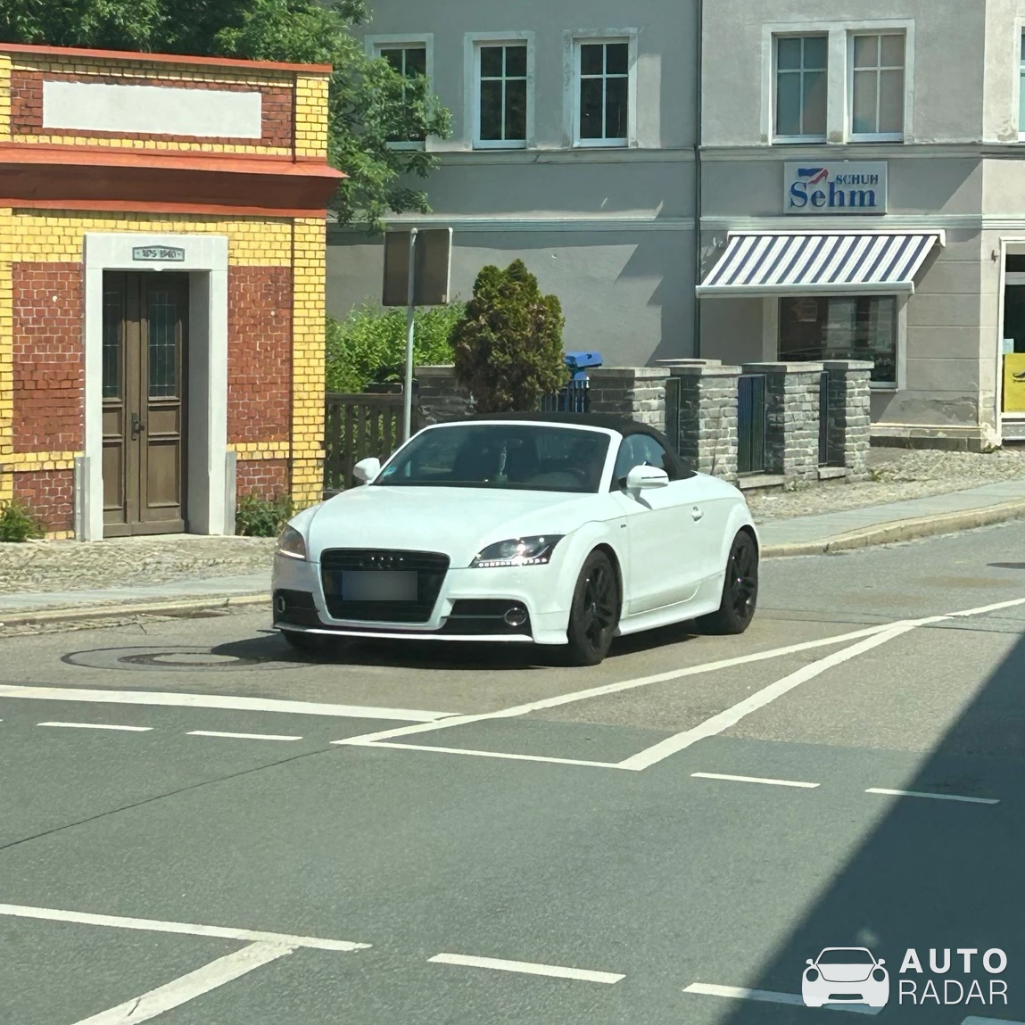 Audi TT-RS Roadster spotted in Zwönitz