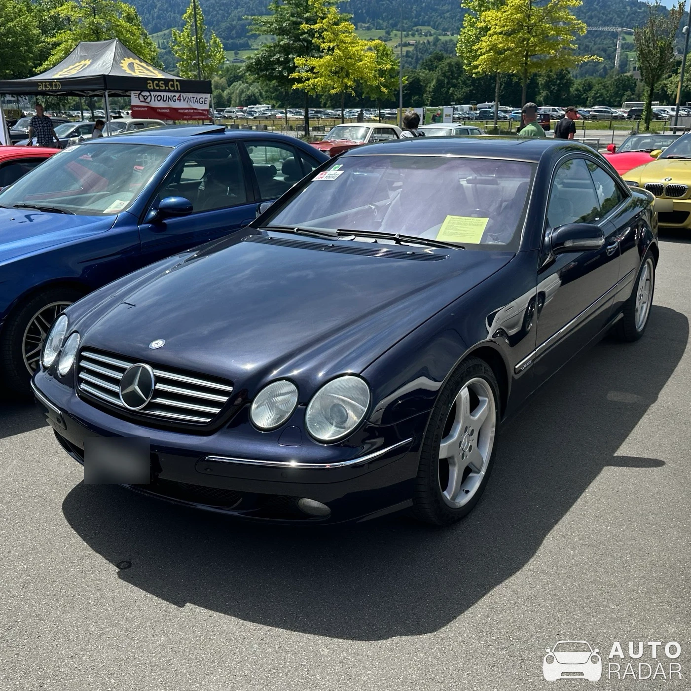 Mercedes-Benz CL spotted in Luzern