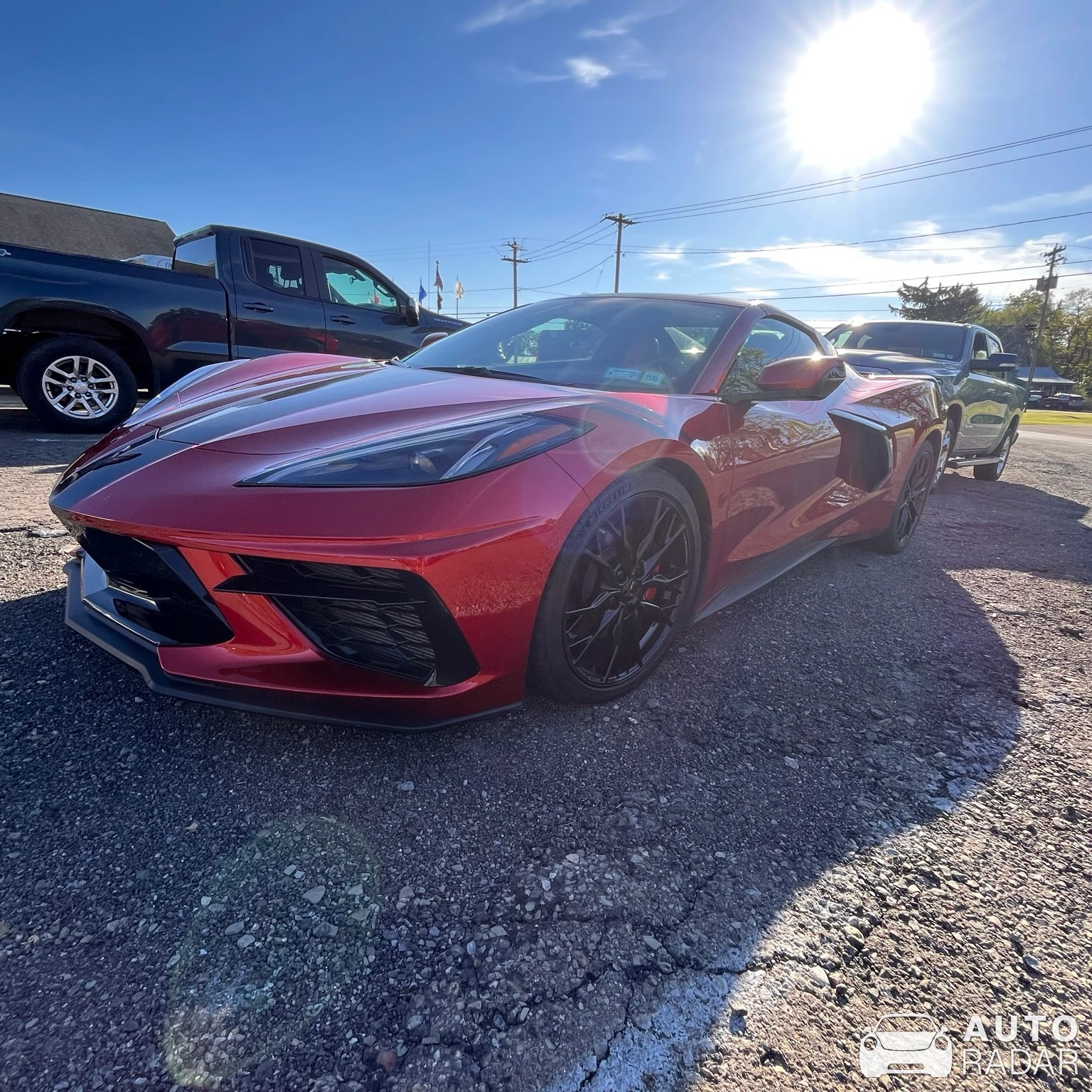 Chevrolet Corvette C8 Stingray R spotted in Bemus Point