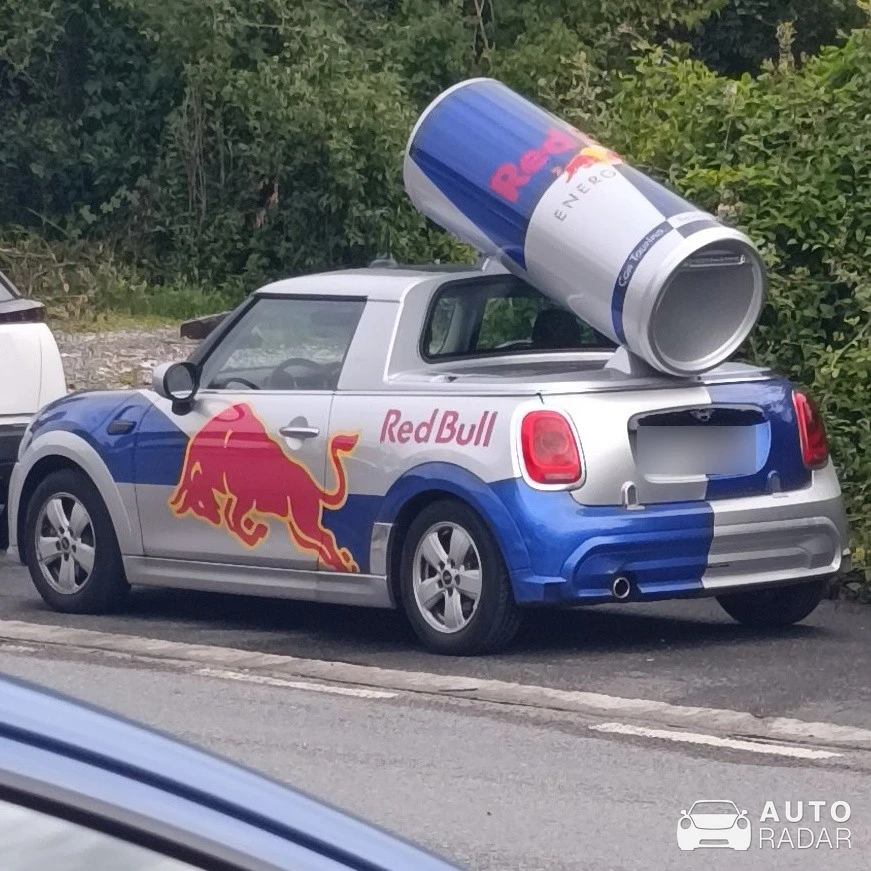 Mini Cooper Red Bull spotted in Zubieta
