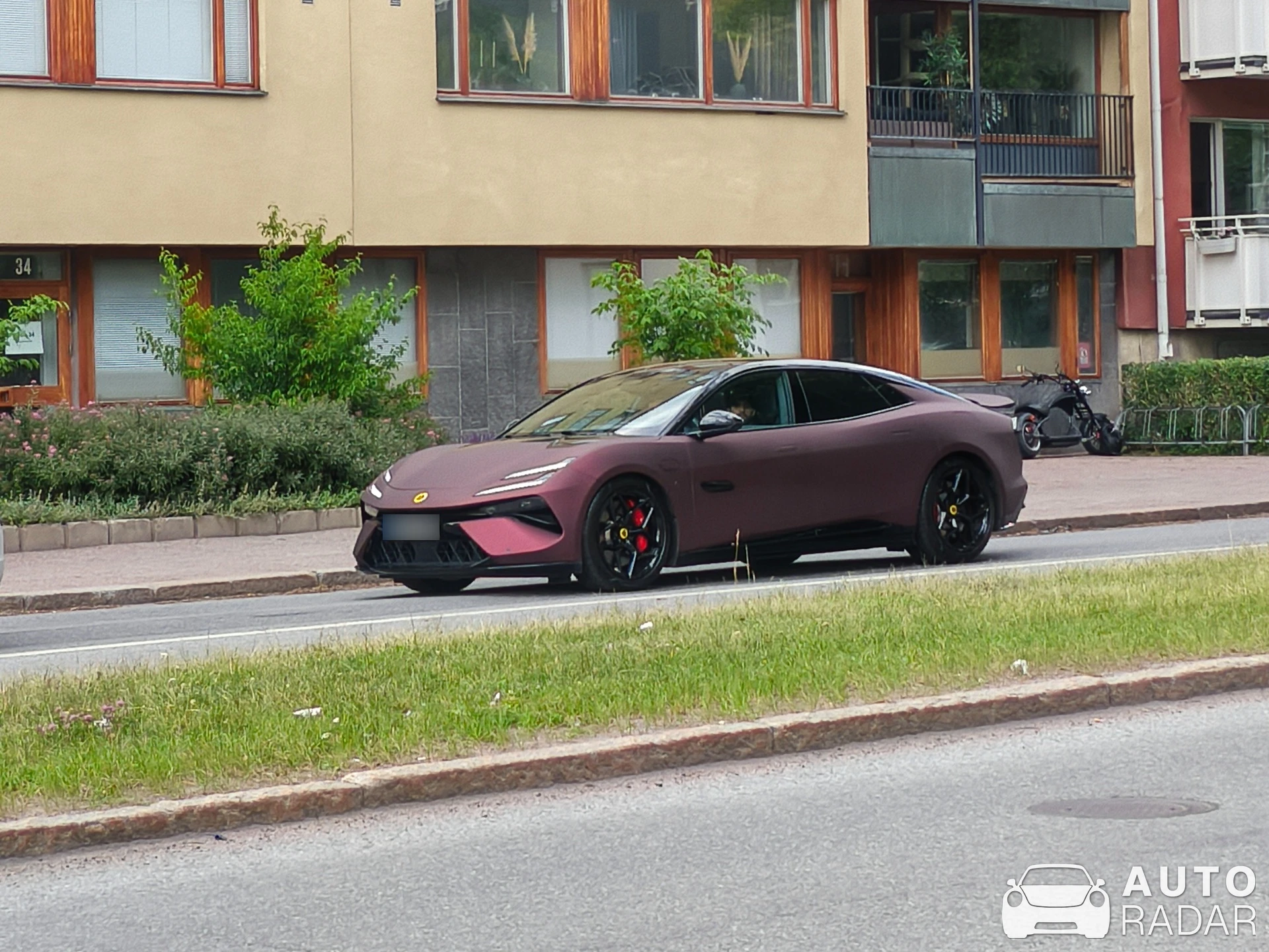 Lotus Eletre R spotted in Uppsala