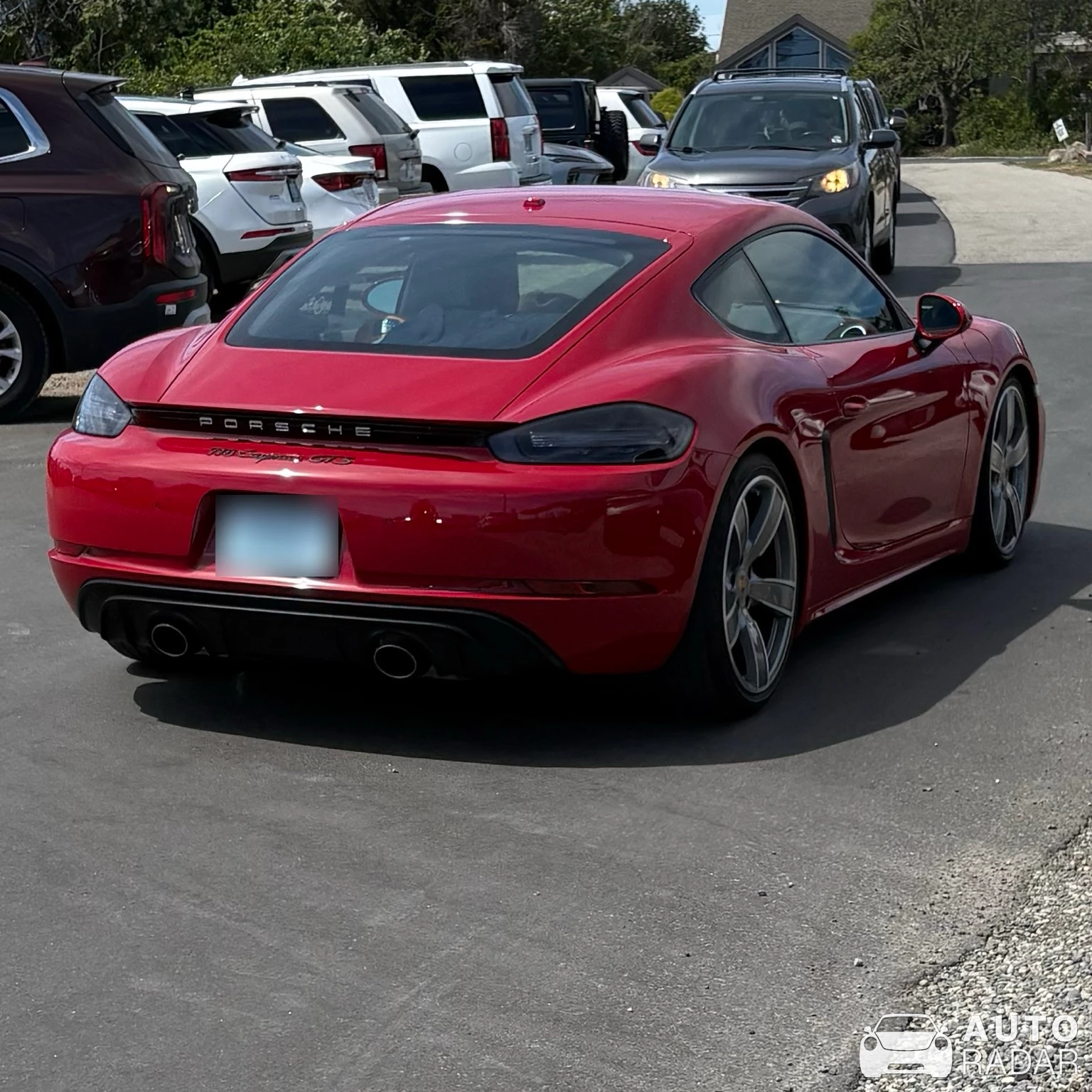 Porsche 718 Cayman GTS 4.0 spotted in York