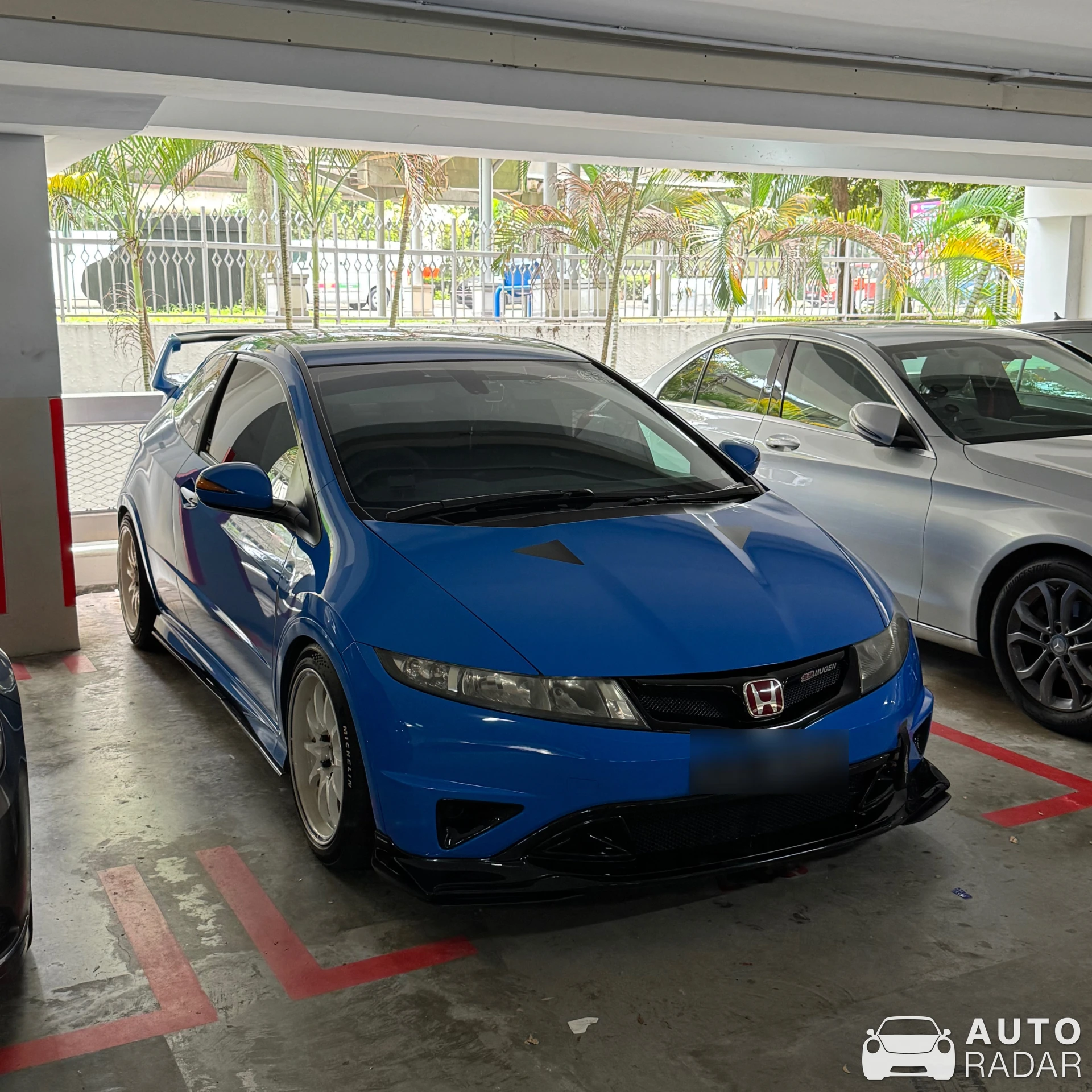 Honda Civic Type R FN2 spotted in Singapore