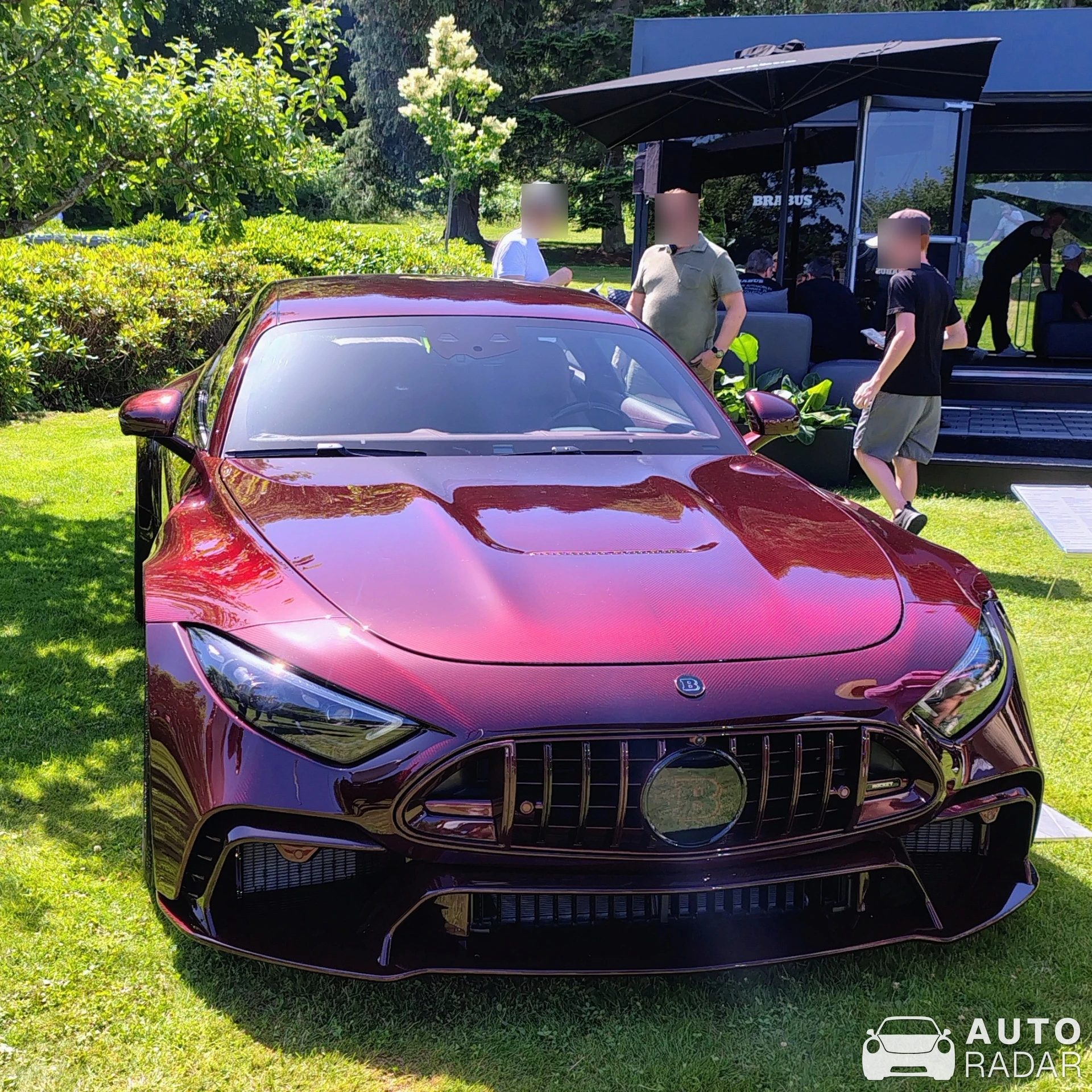 Mercedes-AMG Brabus 900 Rocket V222 2017 spotted in Båstad