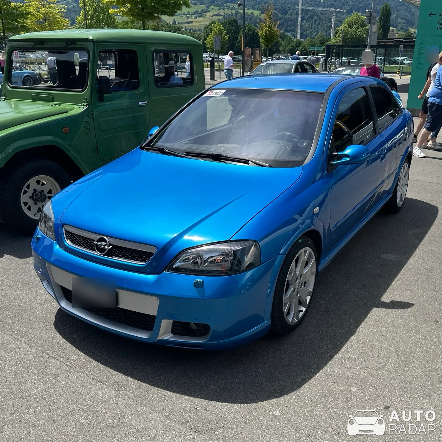 Opel Astra OPC spotted in Luzern