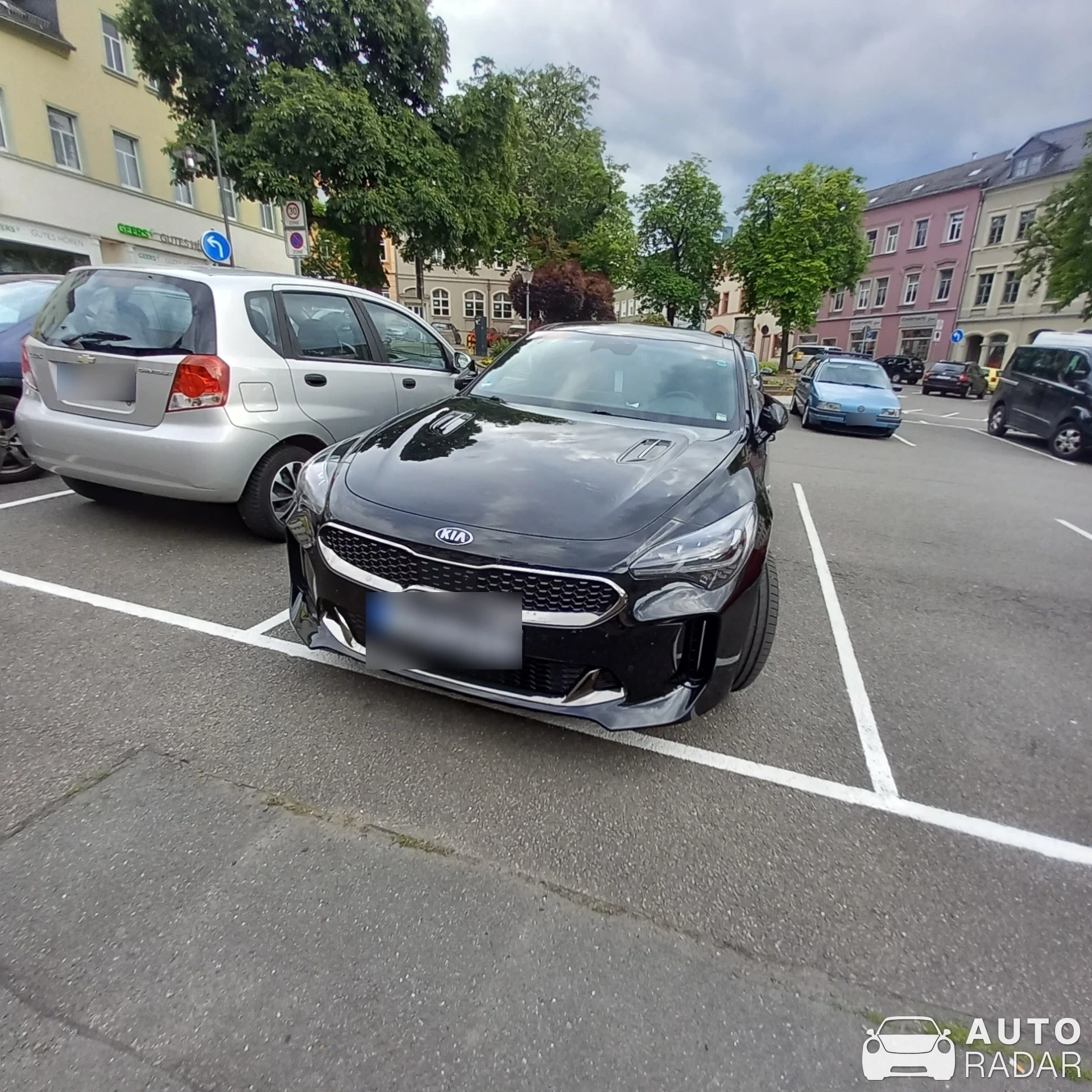Kia Stinger GT-Line S spotted in London