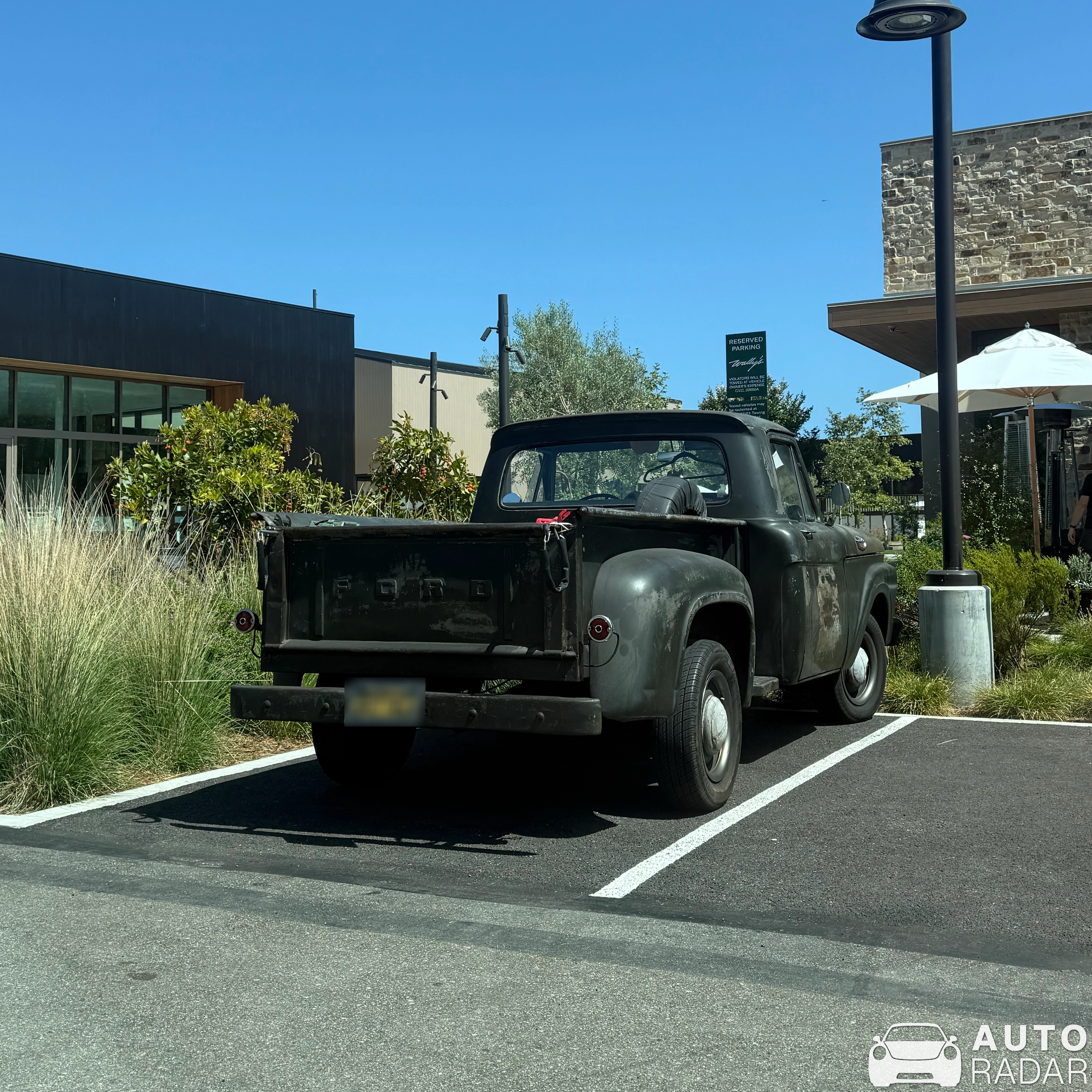 Ford F-100 spotted in Malibu