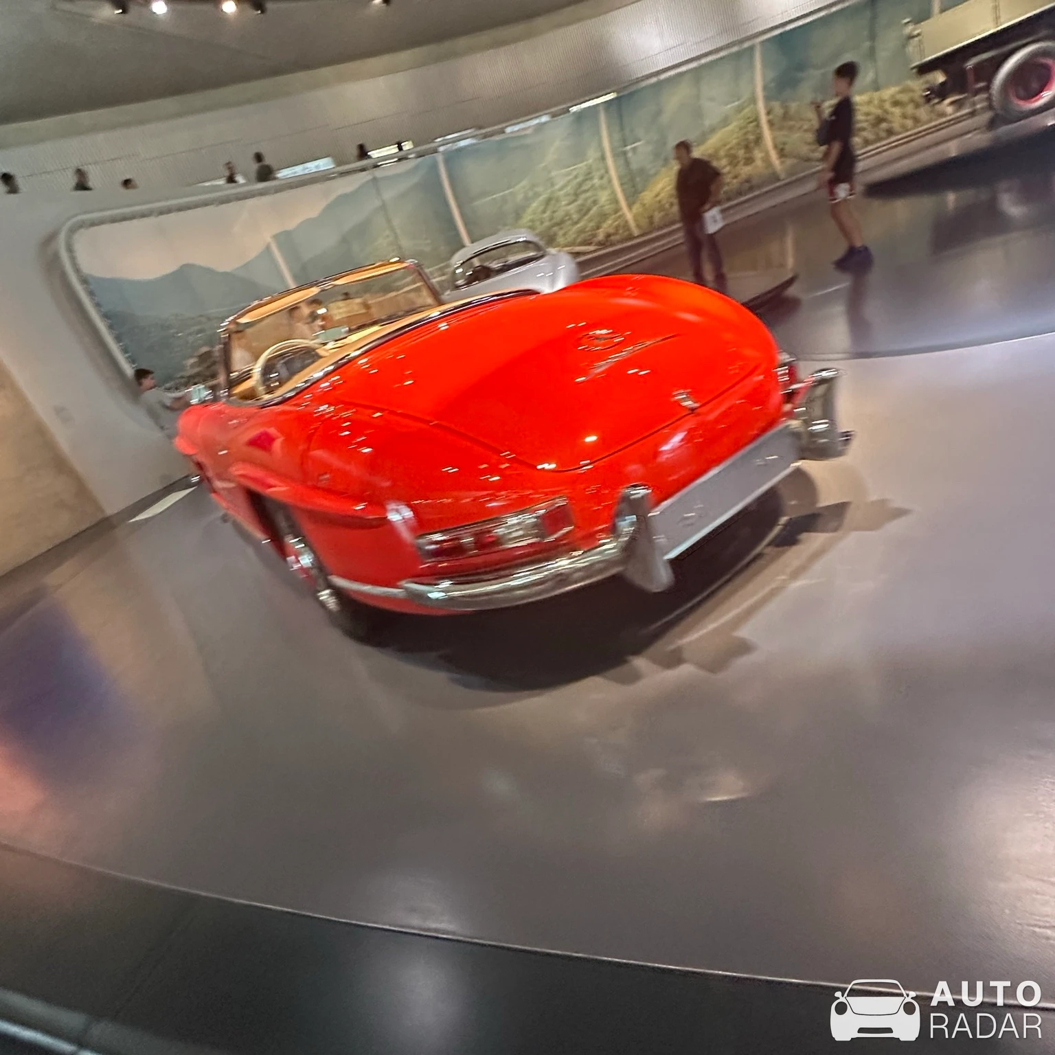 Mercedes-Benz 300SL Roadster spotted in Stuttgart