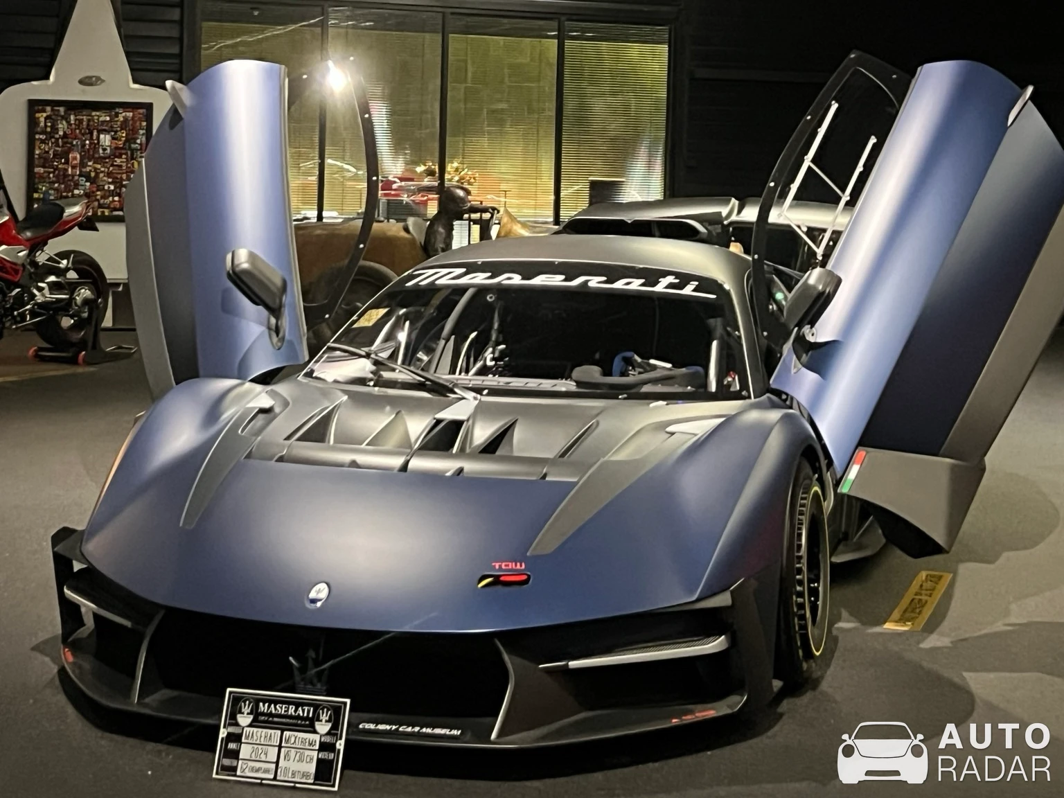 Maserati MCXtrema spotted in Coligny