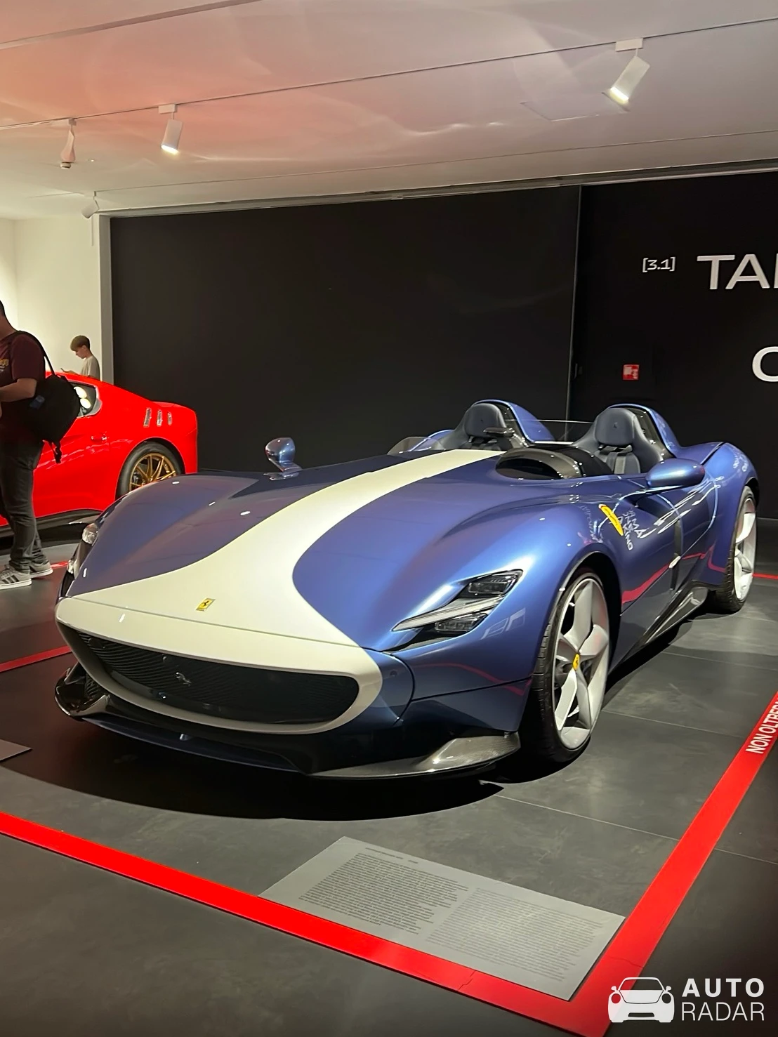 Ferrari Monza SP2 spotted in Maranello