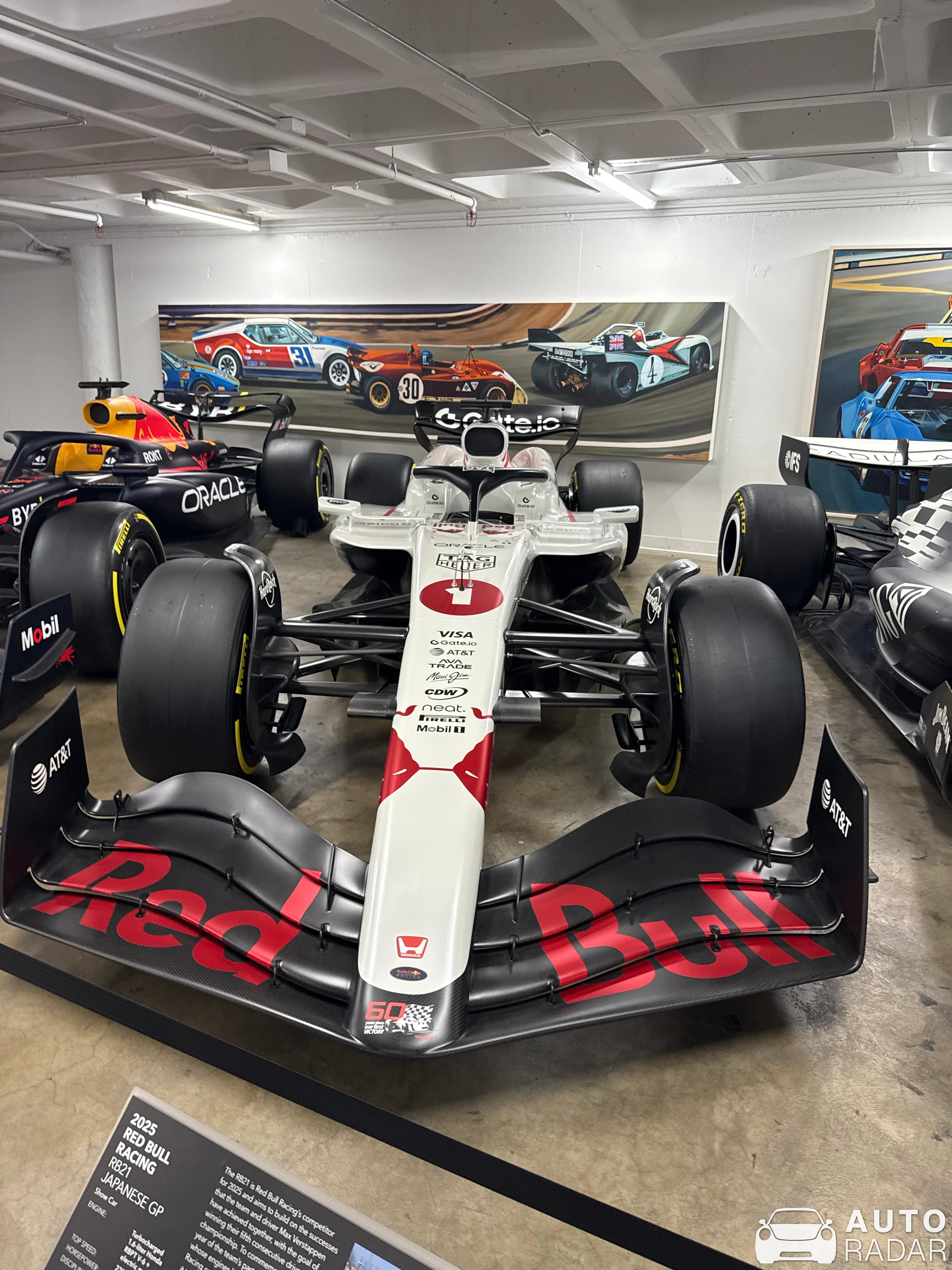 Red Bull Racing RB20 spotted in Los Angeles