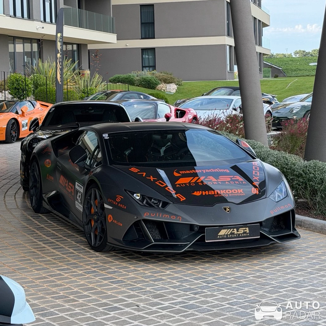 Lamborghini Huracán LP640-4 EVO spotted in Grado