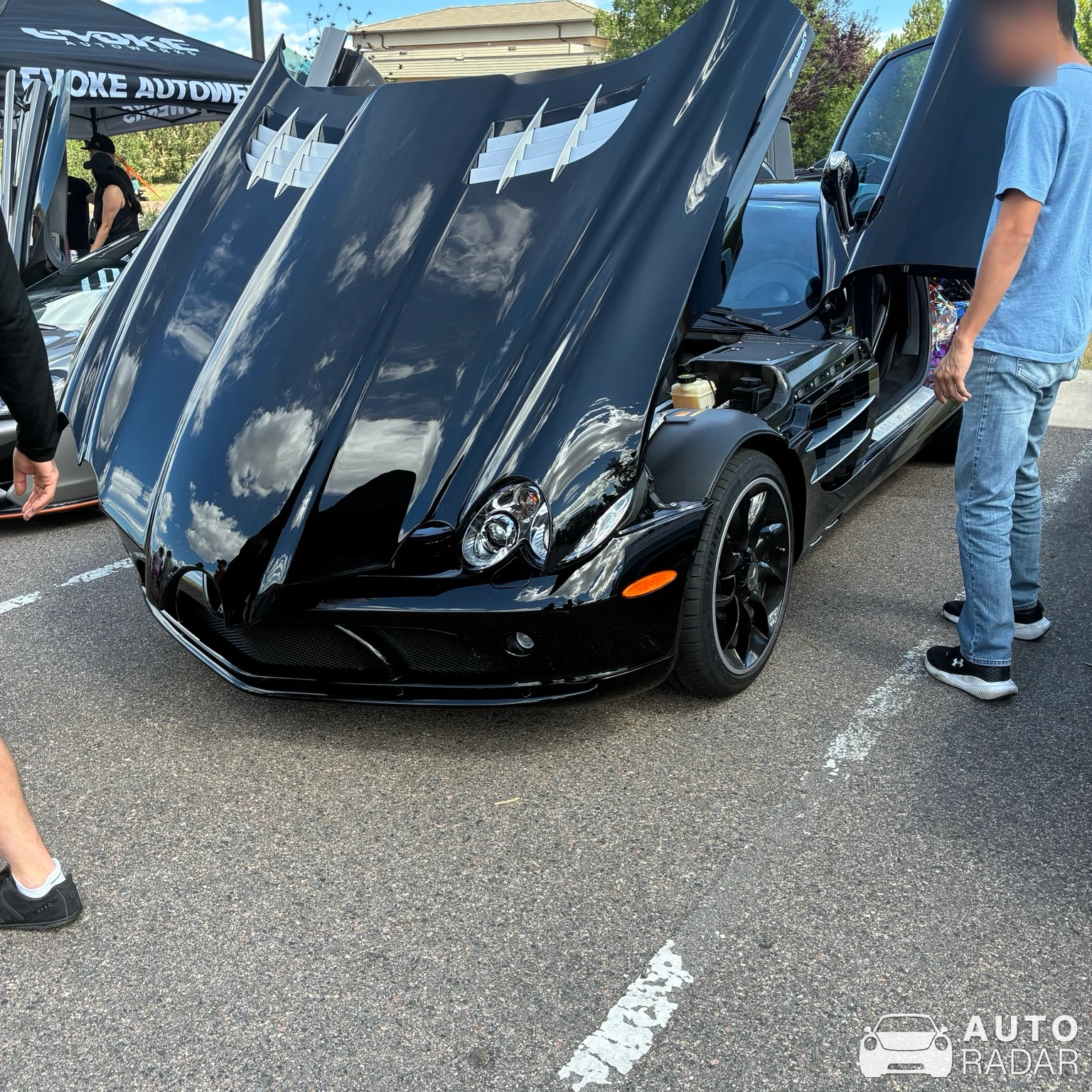 Mercedes-Benz SLR McLaren spotted in Parker