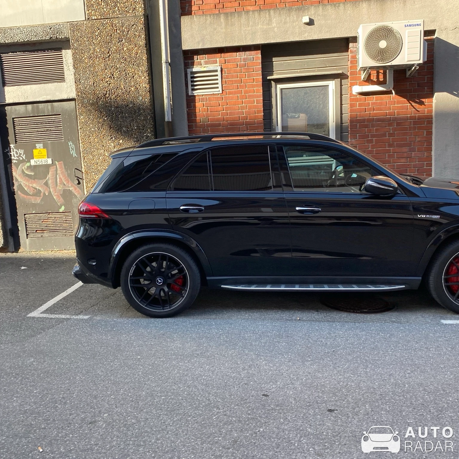 Mercedes-AMG Brabus GLE spotted in Sandnes