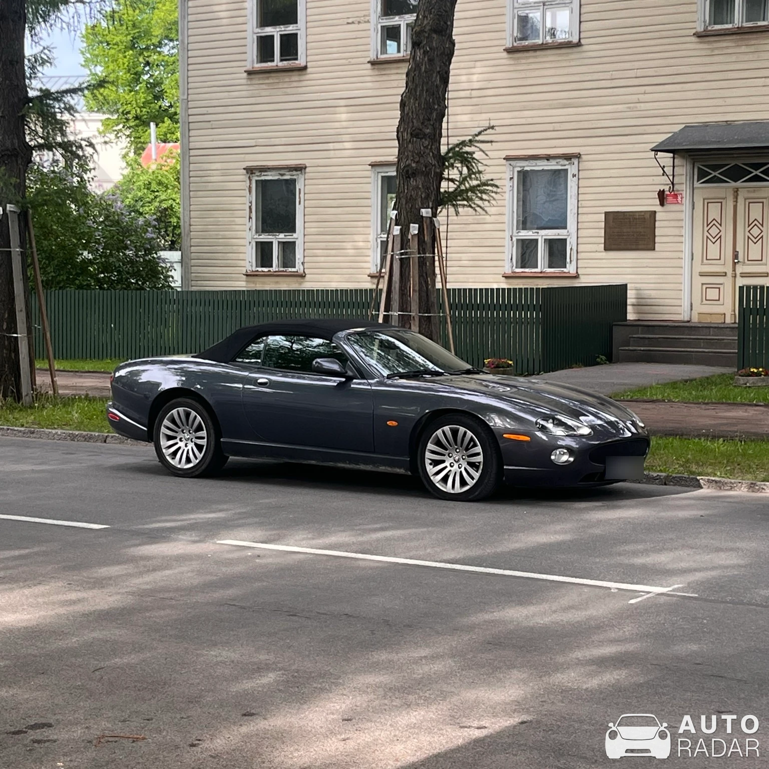 Jaguar XK8 Convertible spotted in Pärnu