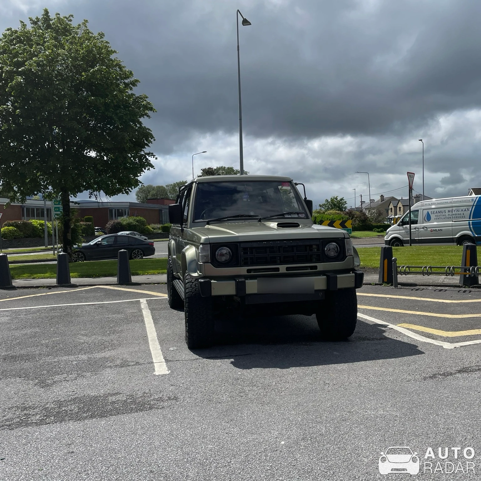 Mitsubishi Pajero Evolution spotted in Killarney