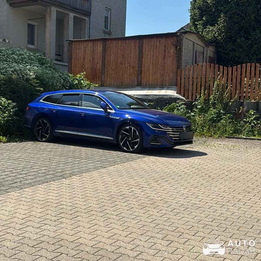 Volkswagen Arteon R Shooting Brake spotted in Zwönitz