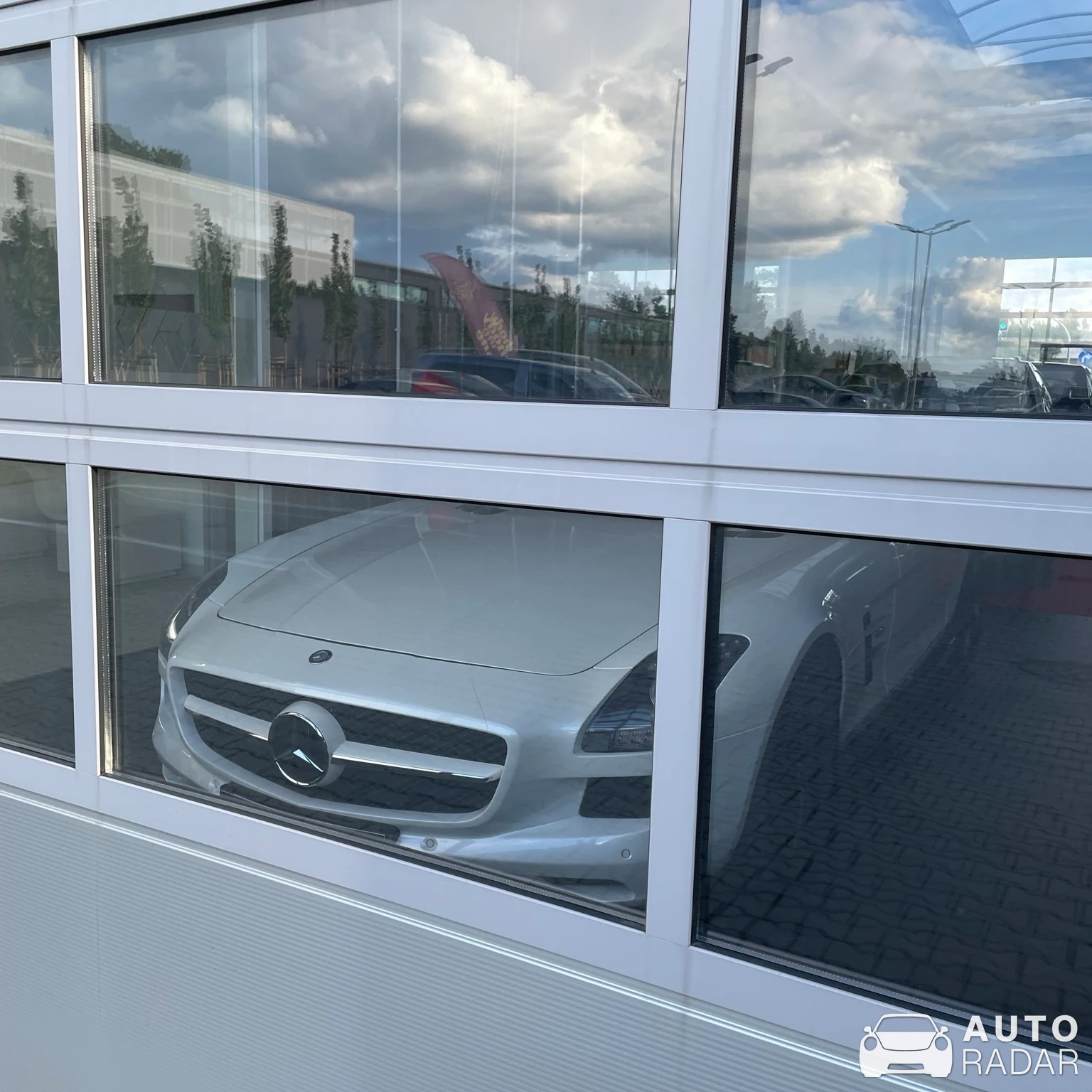 Mercedes-Benz SLS AMG spotted in Poznań