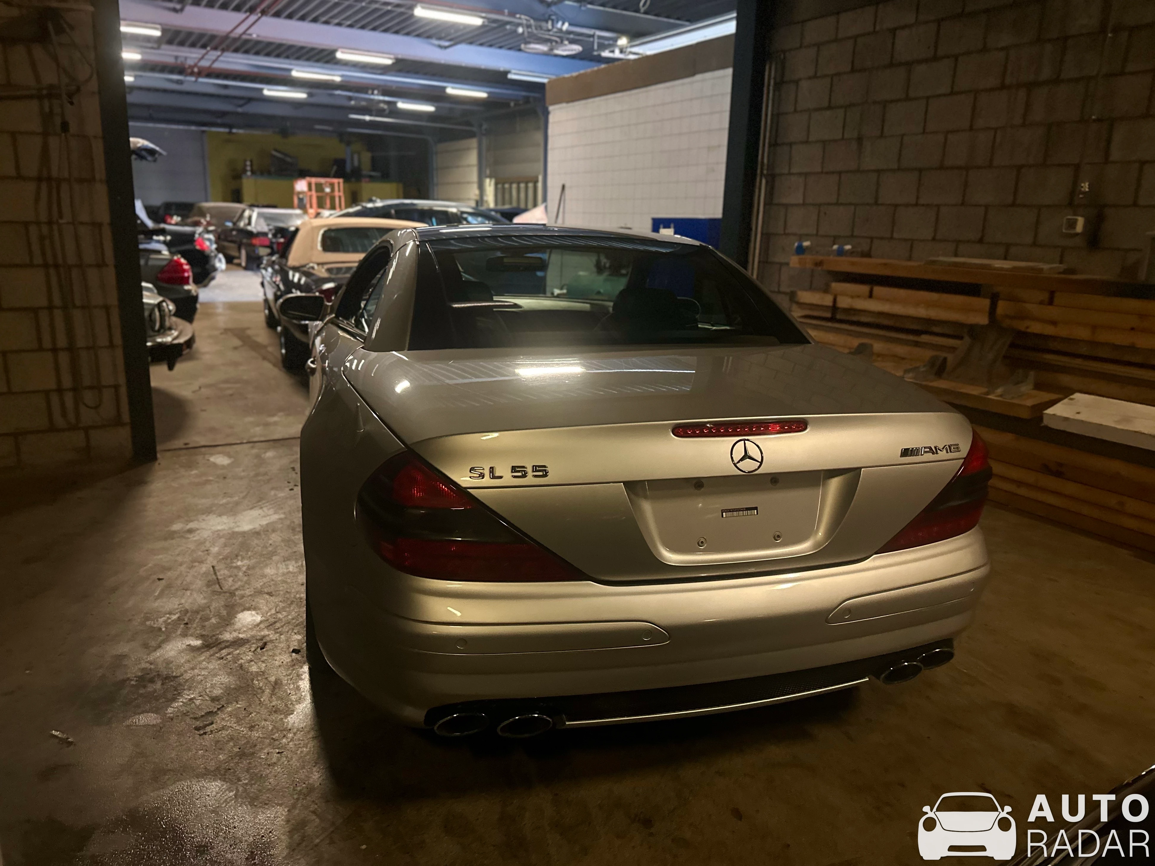Mercedes-Benz SL 55 AMG R230 spotted in Schiedam