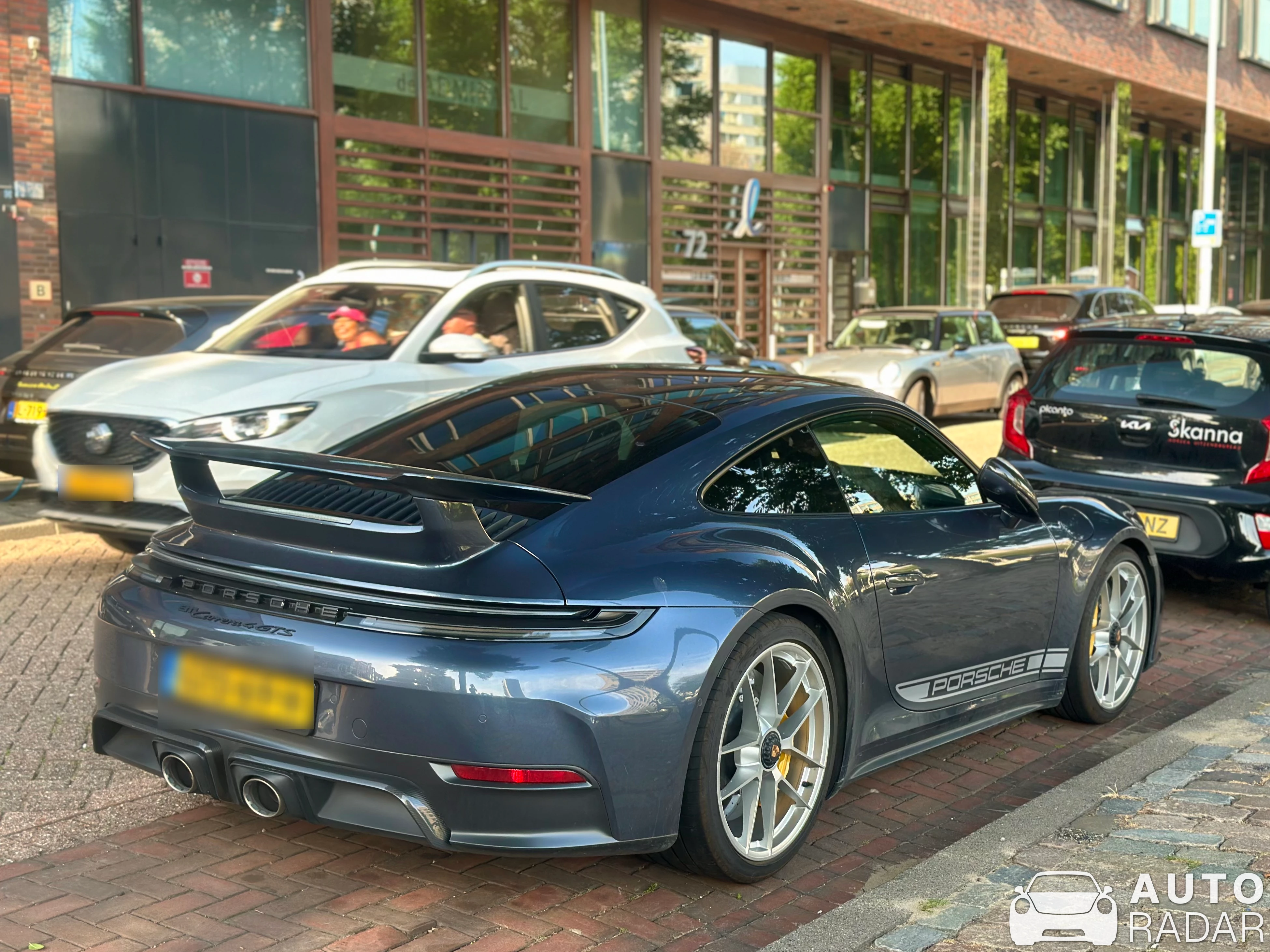 Porsche TechArt 992 Carrera 4 GTS spotted in Rotterdam