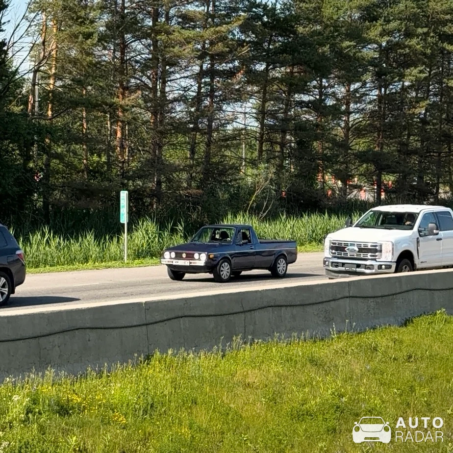 Volkswagen Rabbit Pickup spotted in Terrebonne