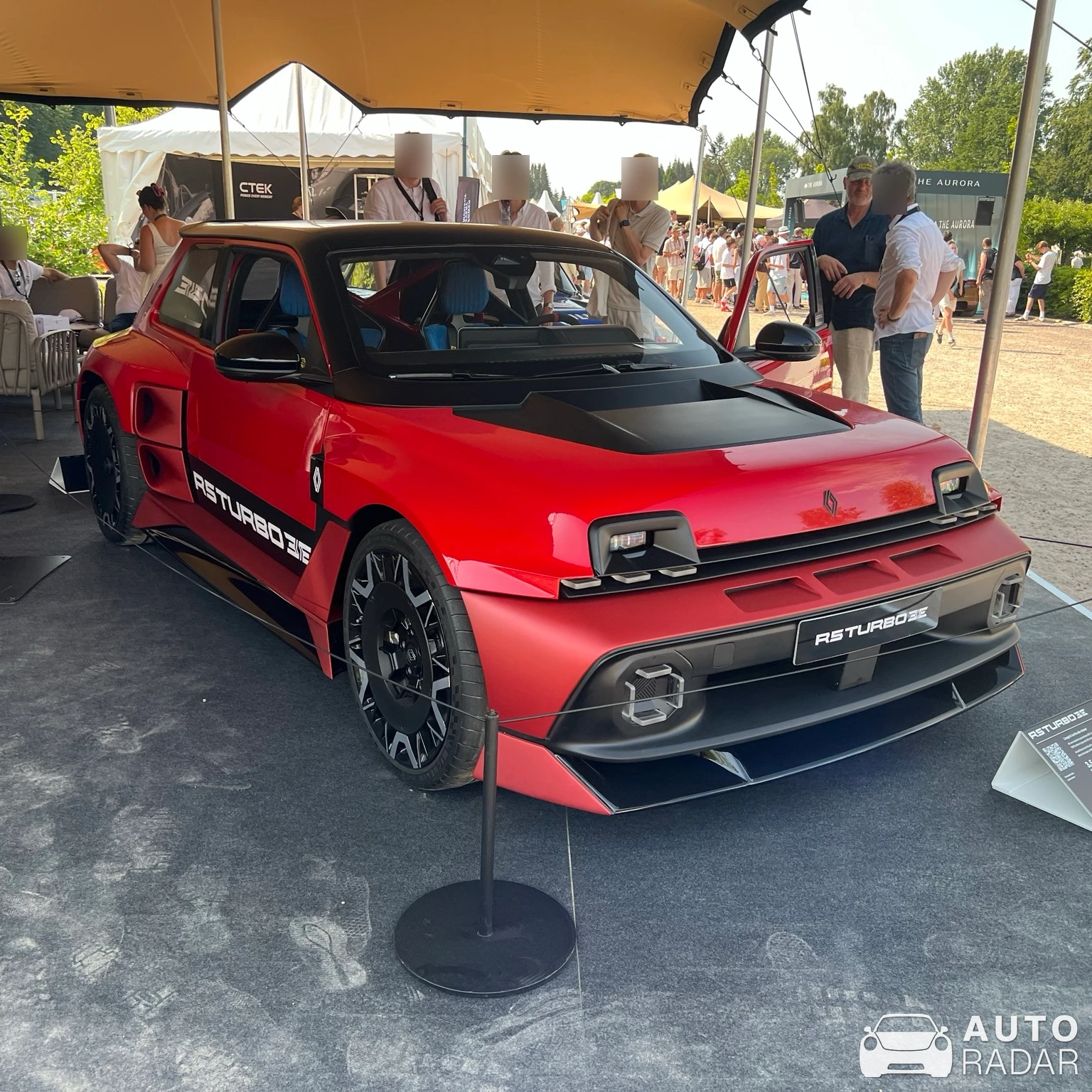 Renault 5 Turbo 3E spotted in Båstad