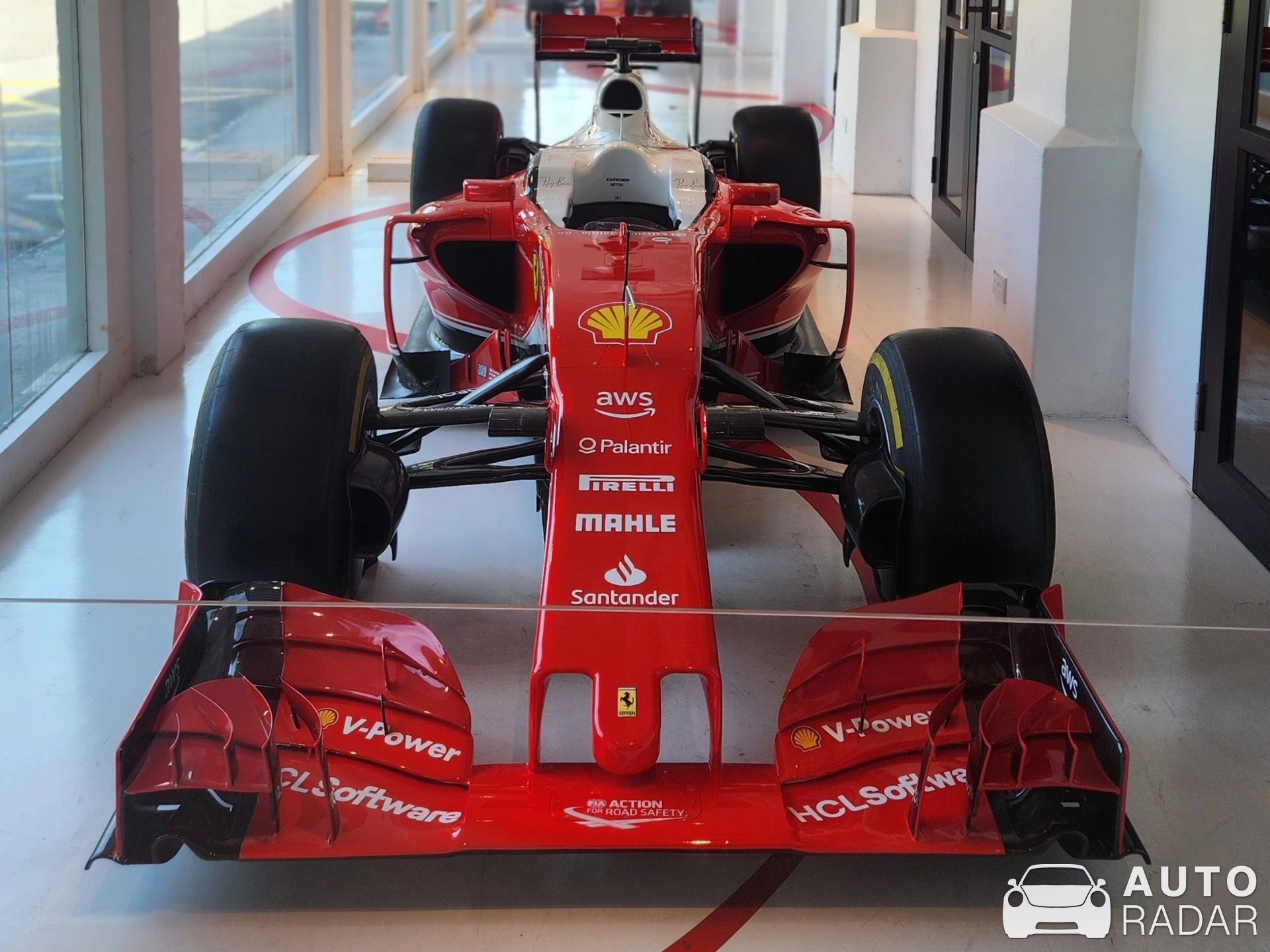 Ferrari SF16-H spotted in Singapore