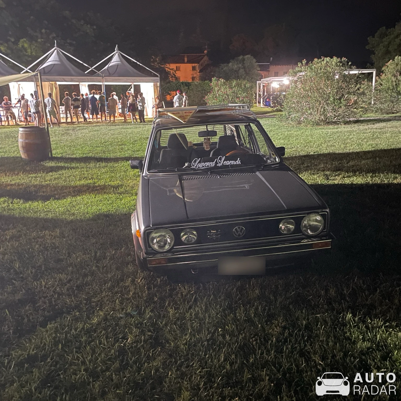 Volkswagen Golf Mk1 spotted in Monzambano