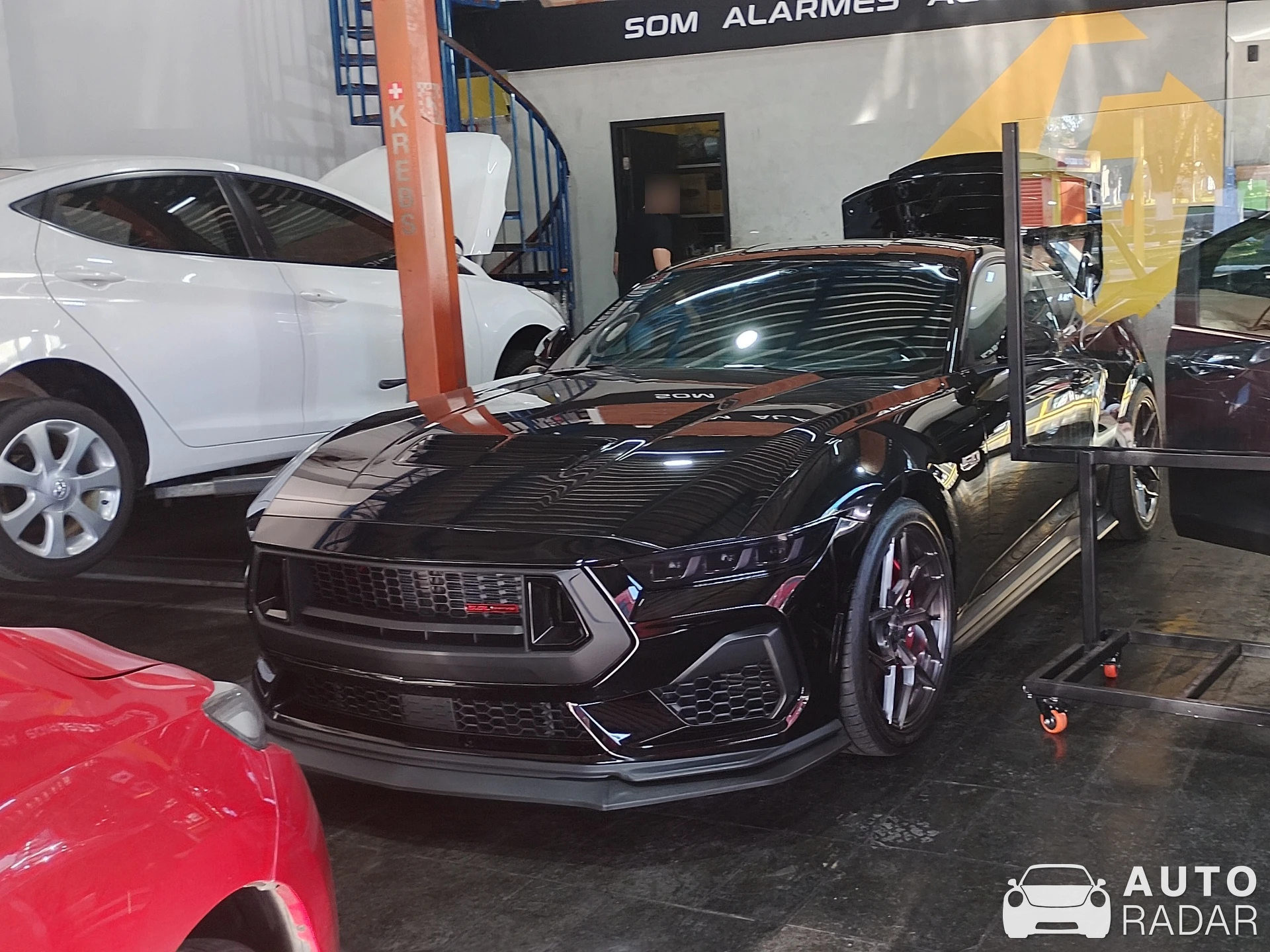 Ford Mustang Dark Horse S650 spotted in Itapetininga