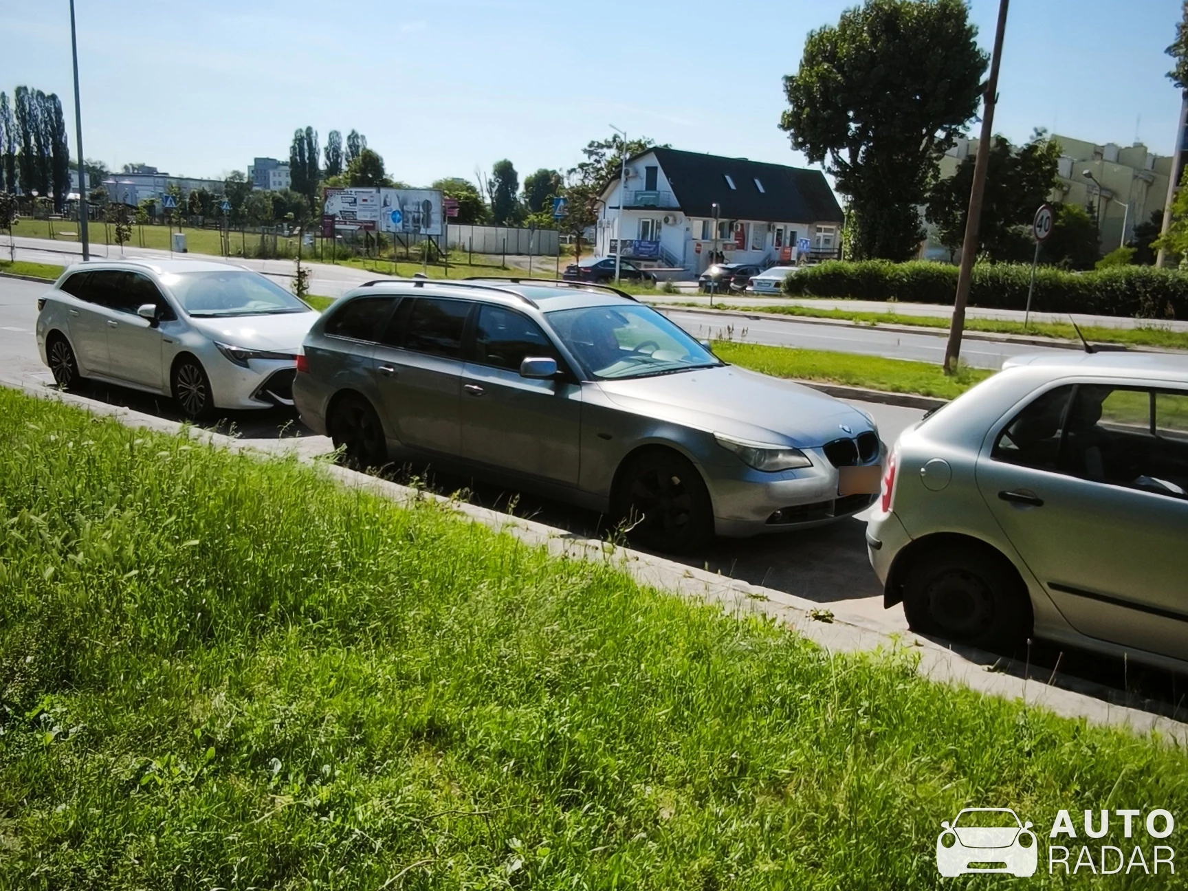 BMW M5 E61 Touring spotted in Kutno