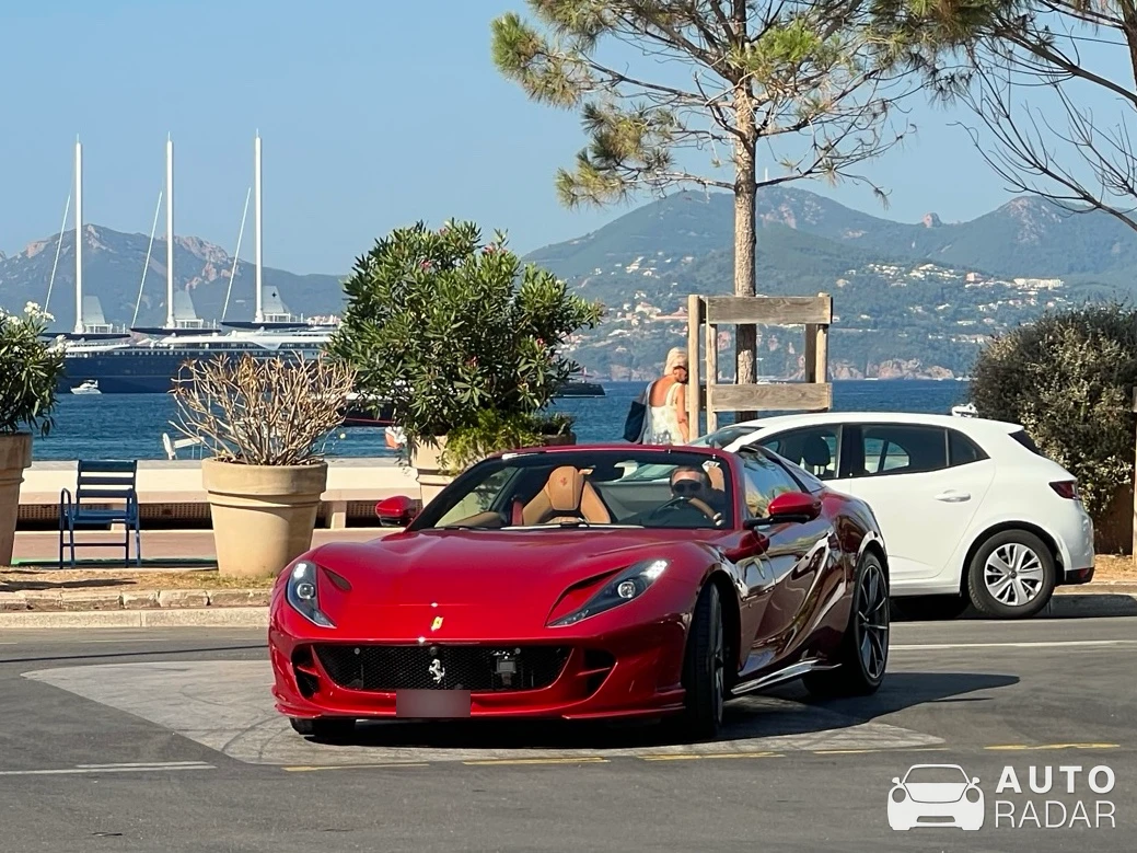 Ferrari 812 GTS spotted in Cannes, France