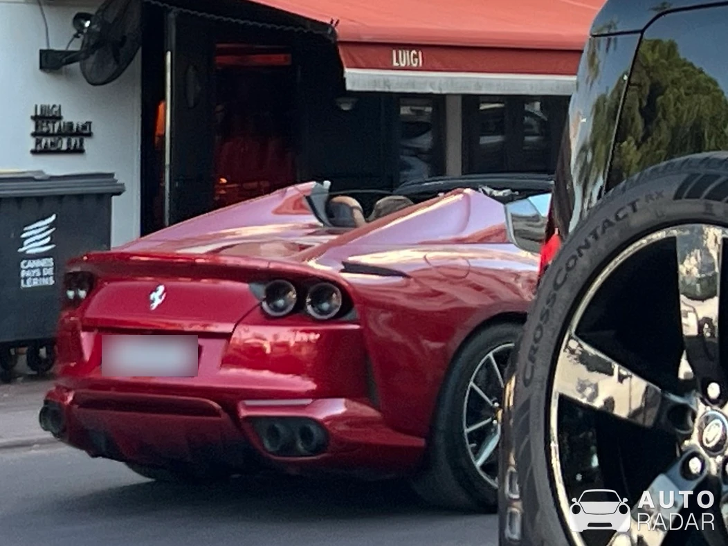 Ferrari 812 GTS spotted in Cannes
