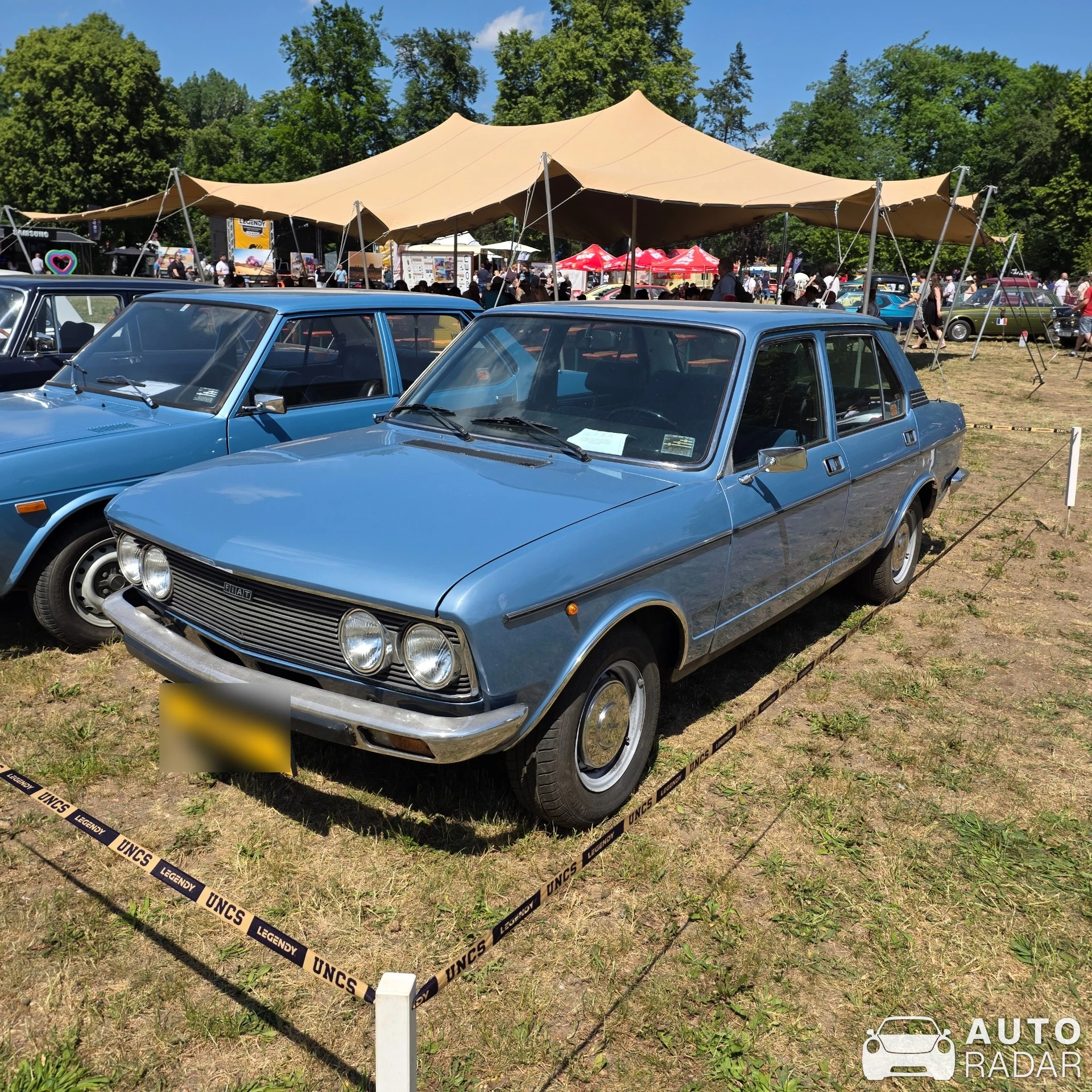 Fiat 132 spotted in Praha