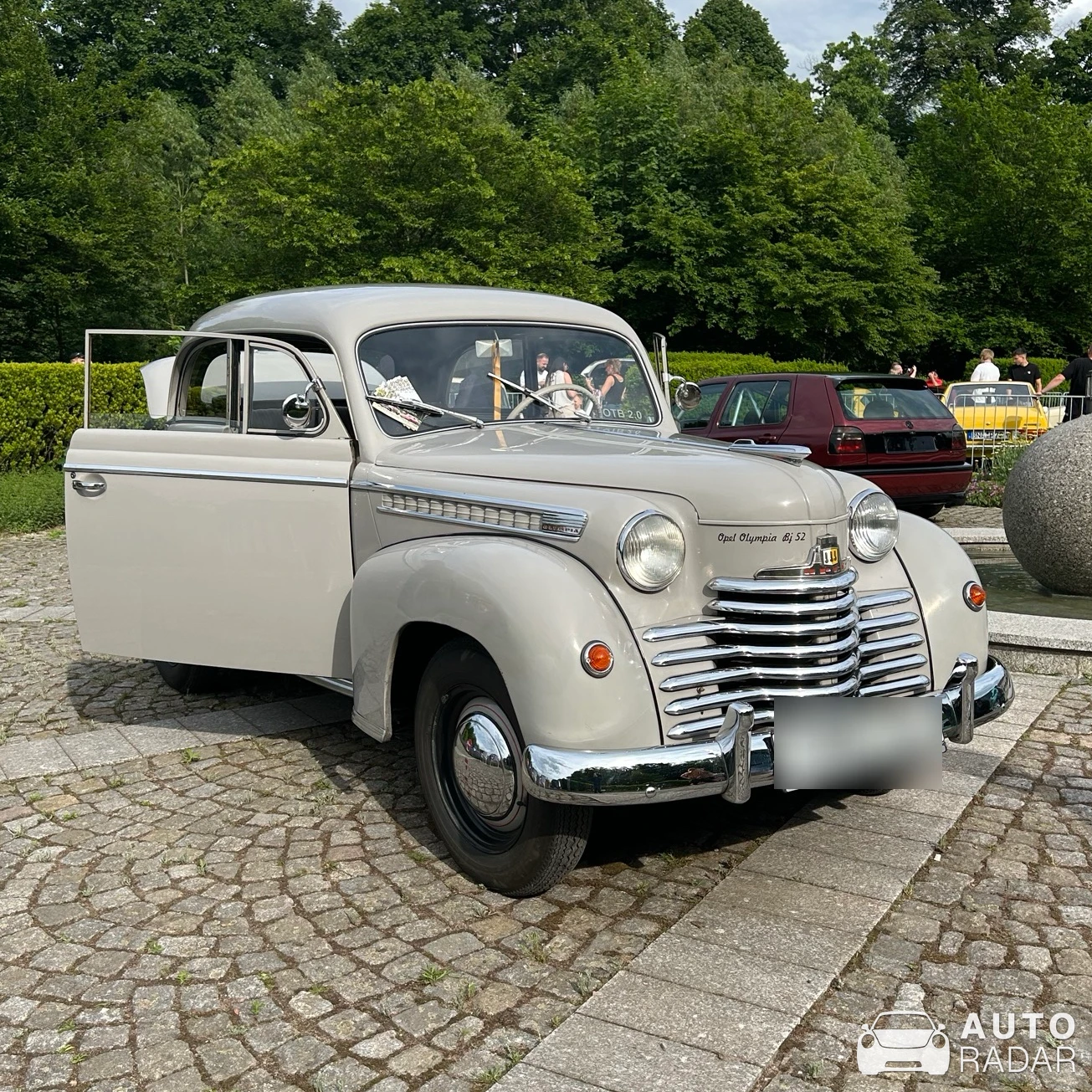 Opel Olympia spotted in Lichtenstein/Sachsen, Deutschland