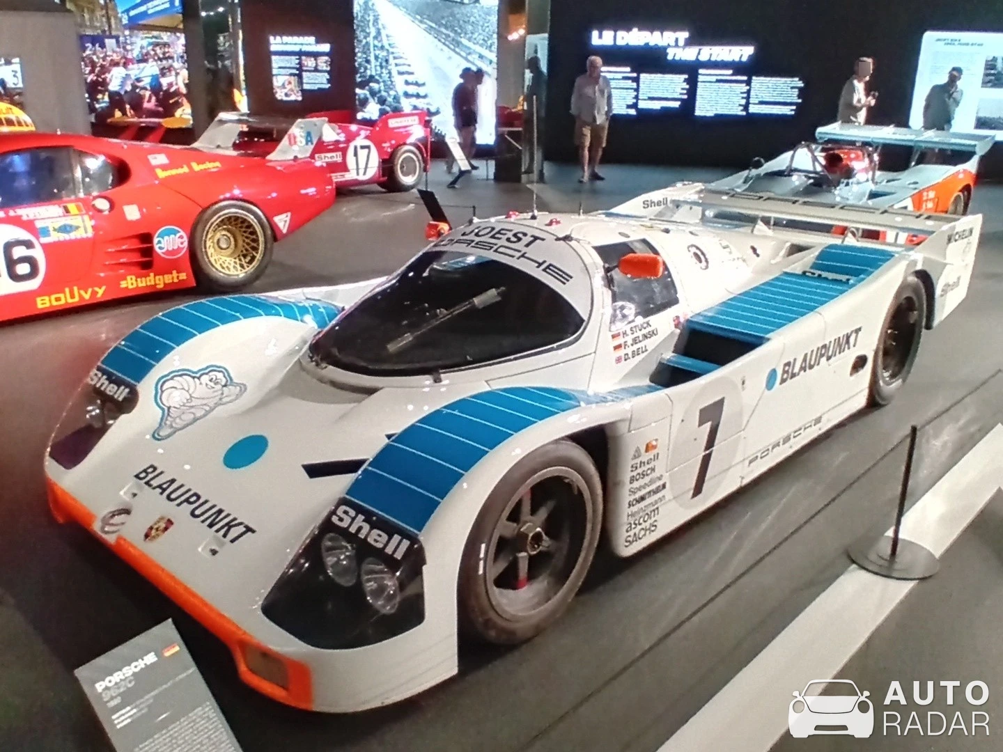 Porsche 962 spotted in Le Mans