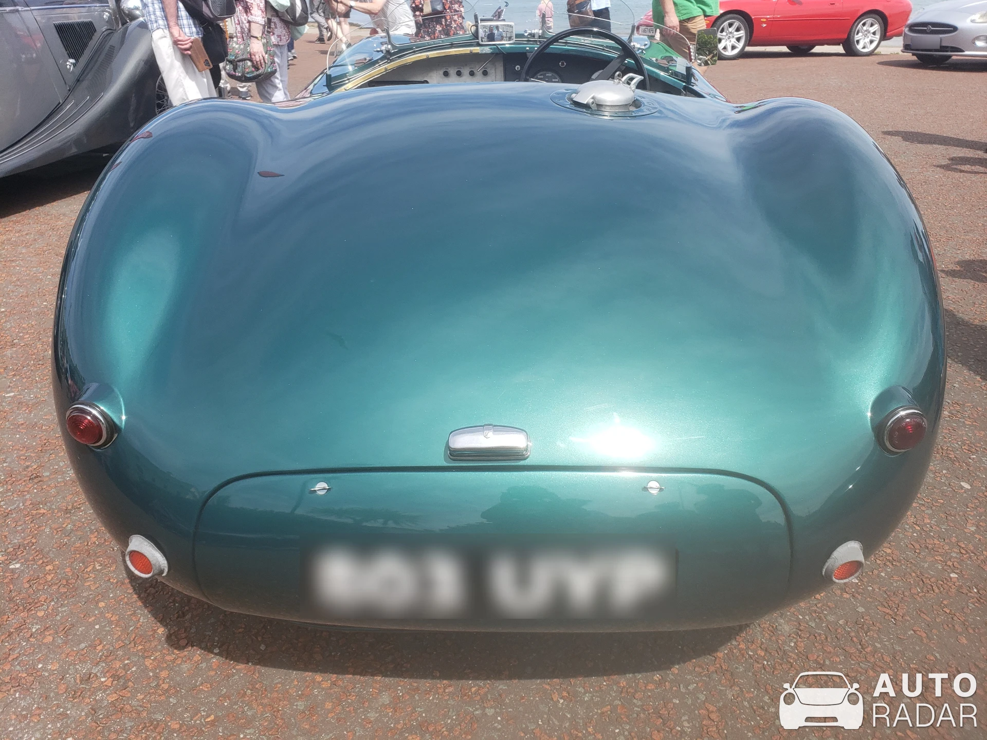 Jaguar C-Type spotted in Llandudno