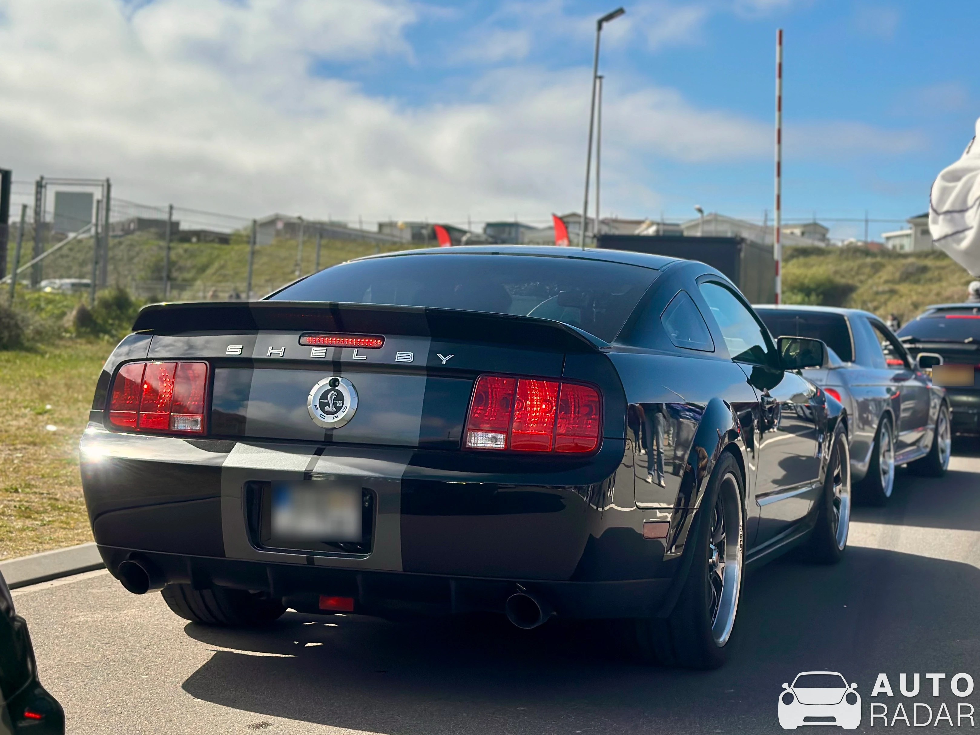Ford Mustang Shelby GT500 2011 spotted in Zandvoort