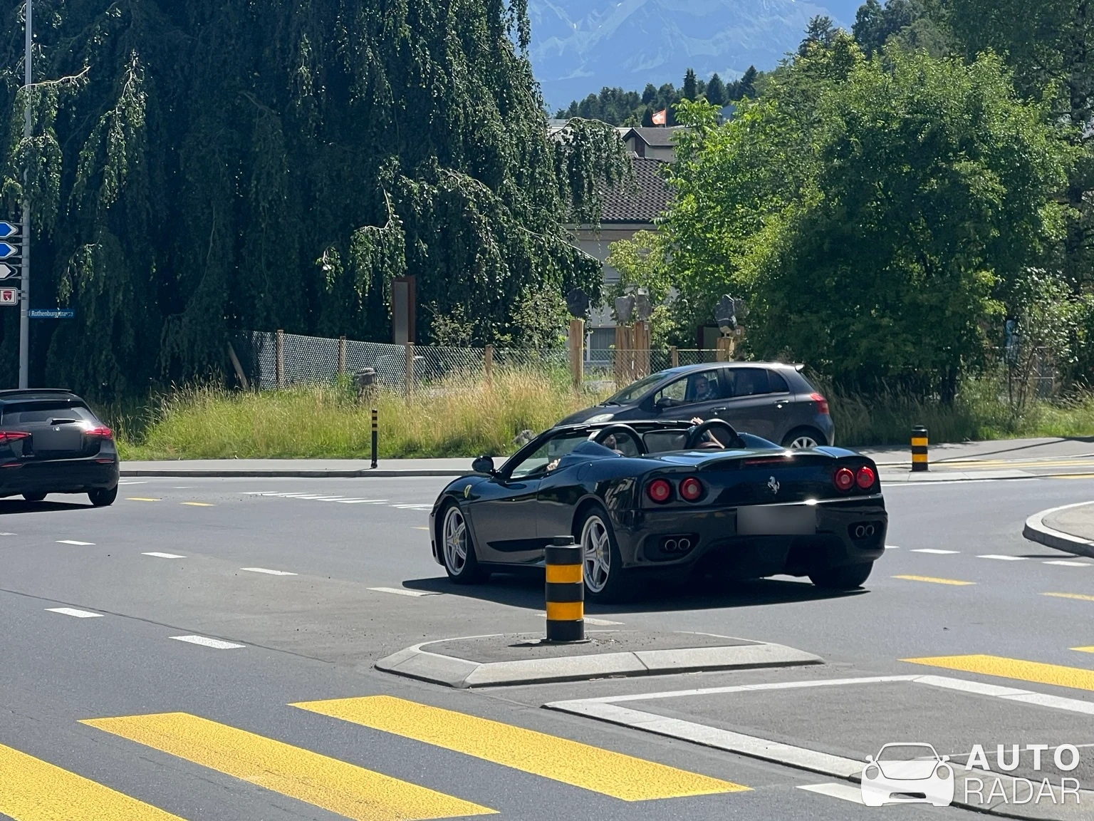 Ferrari 360 Spider spotted in Eschenbach LU