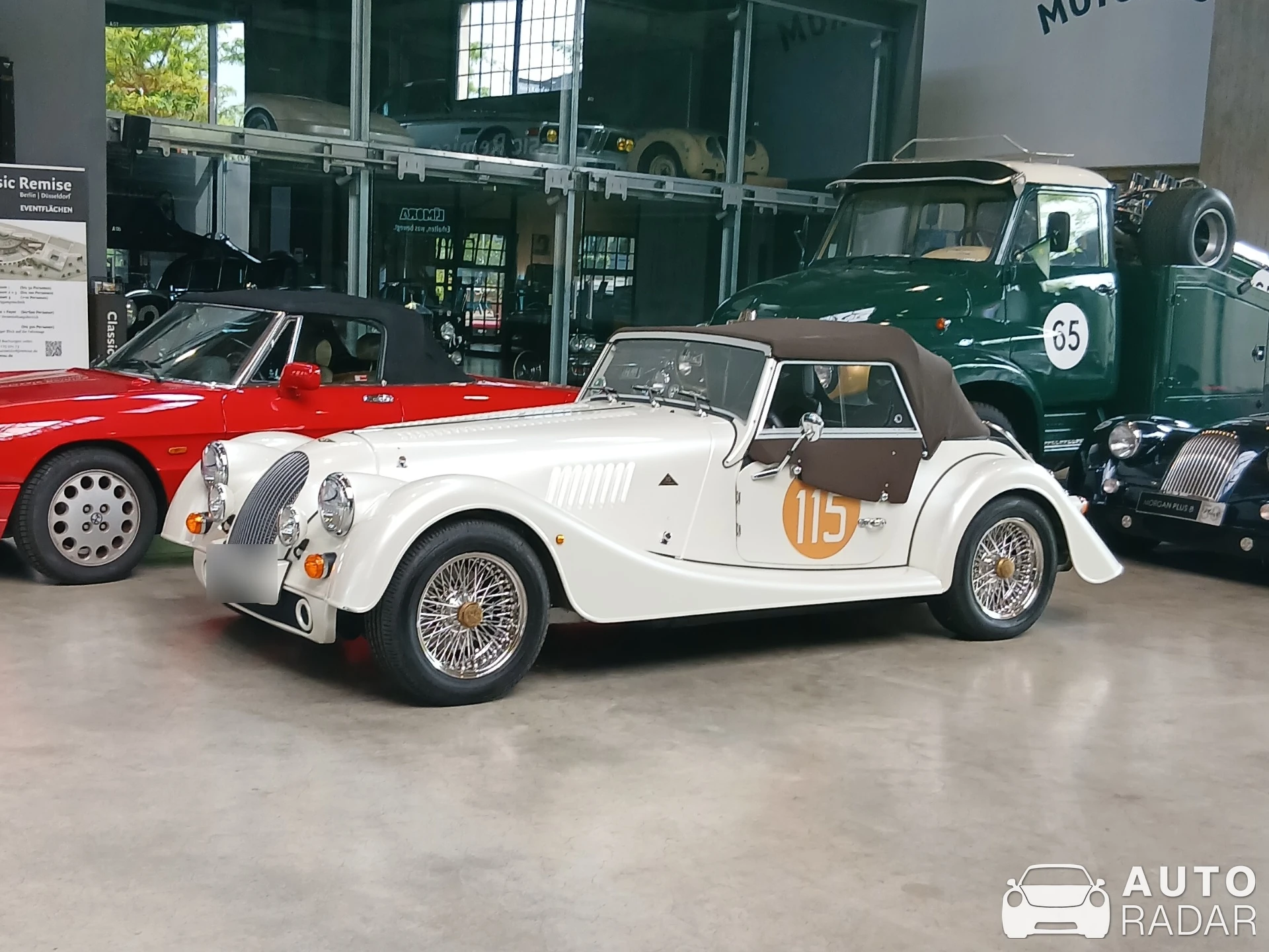 Morgan Plus 8 spotted in Erkrath