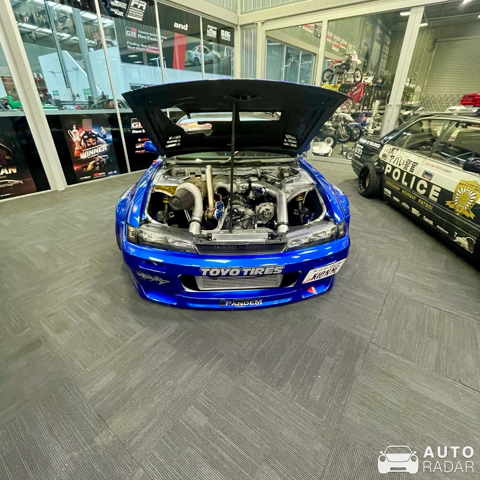 Nissan Silvia S14 spotted in Whangamarino