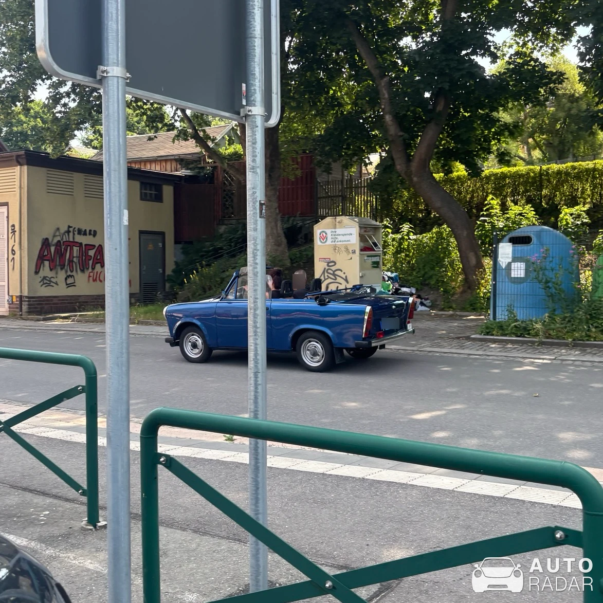 Trabant 601 Cabriolet spotted in Stollberg/Erzgebirge