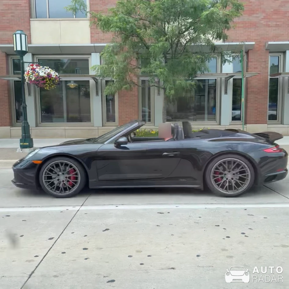 Porsche 991 Turbo S Cabriolet MkII spotted in Birmingham